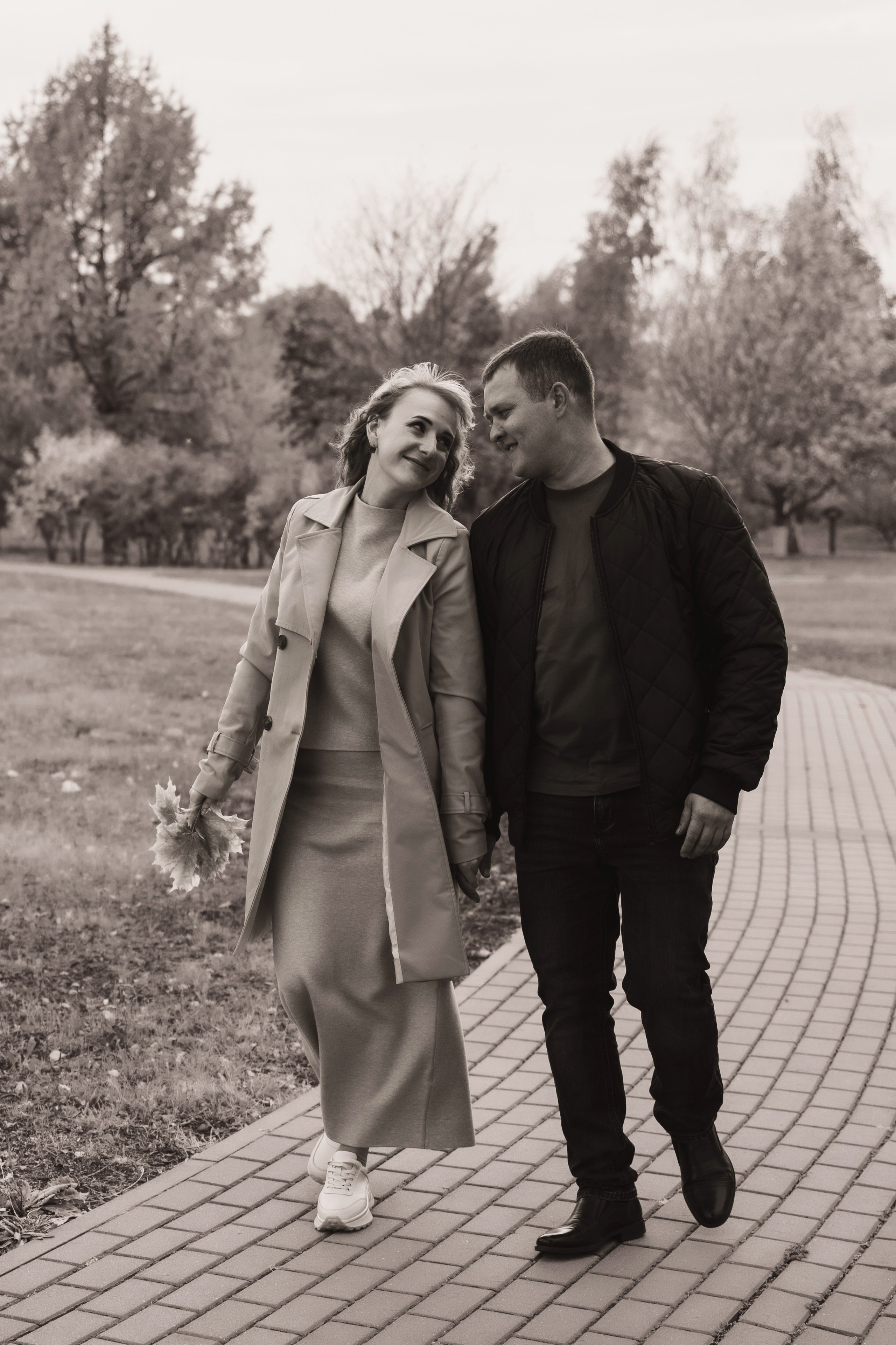 Осенняя фотосессия в стиле Love Story. Семейный фотограф в Белгороде Амелина Алина