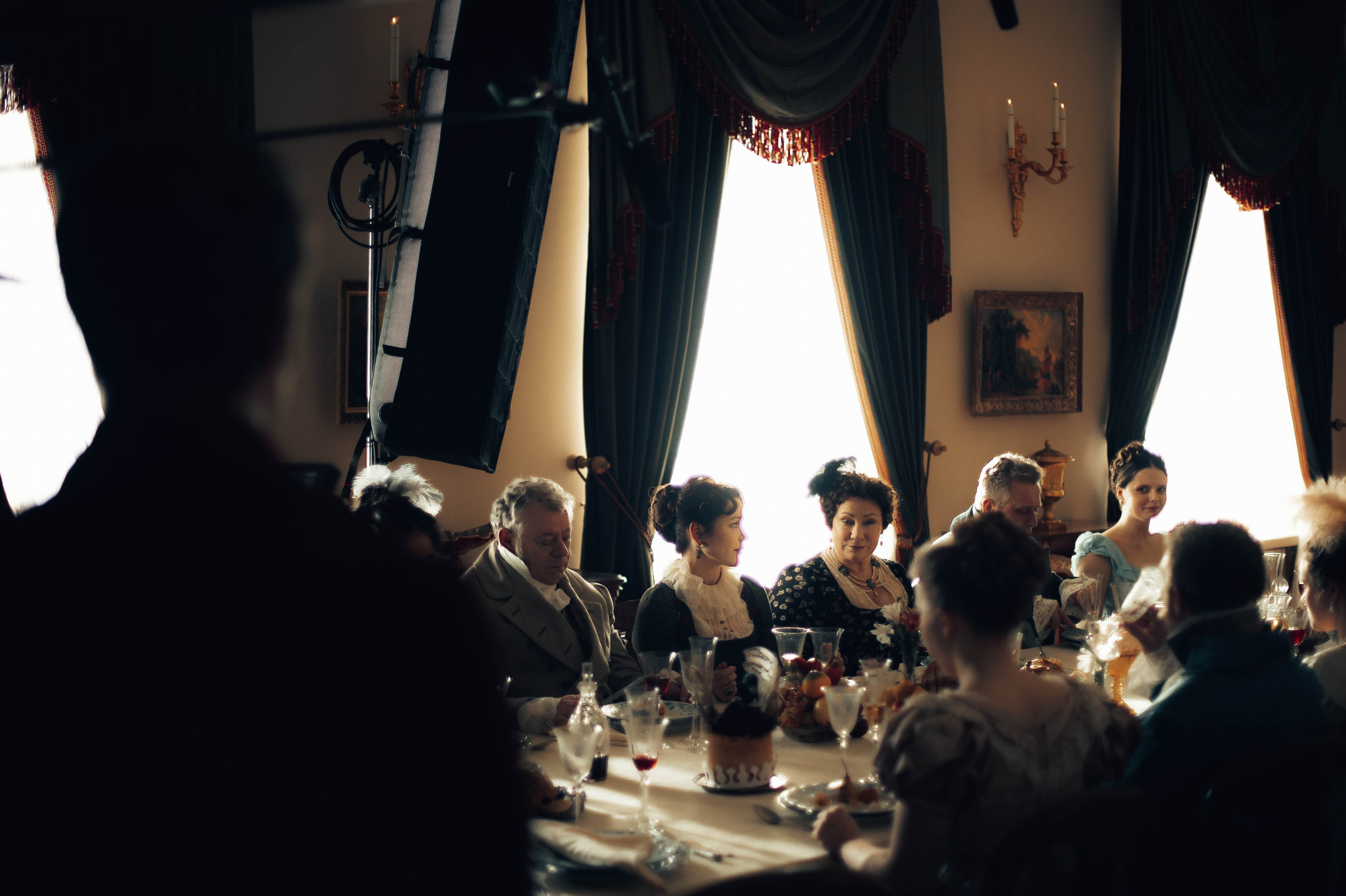 Бэкстейдж с фильма «Онегин». Фотограф Veronika Potaseva