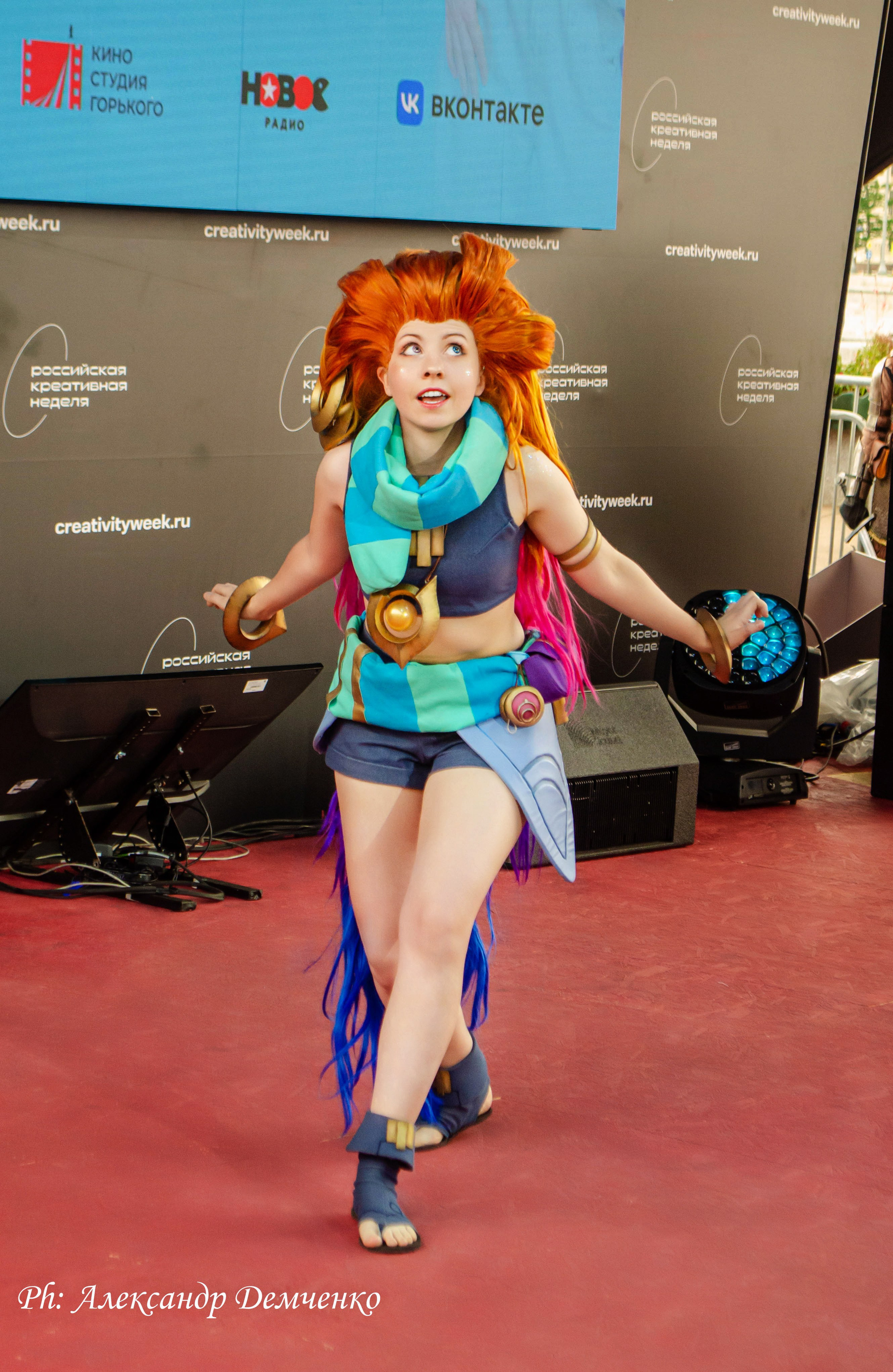 Фотосессия в Парке Горького на Лидеры молодого контента