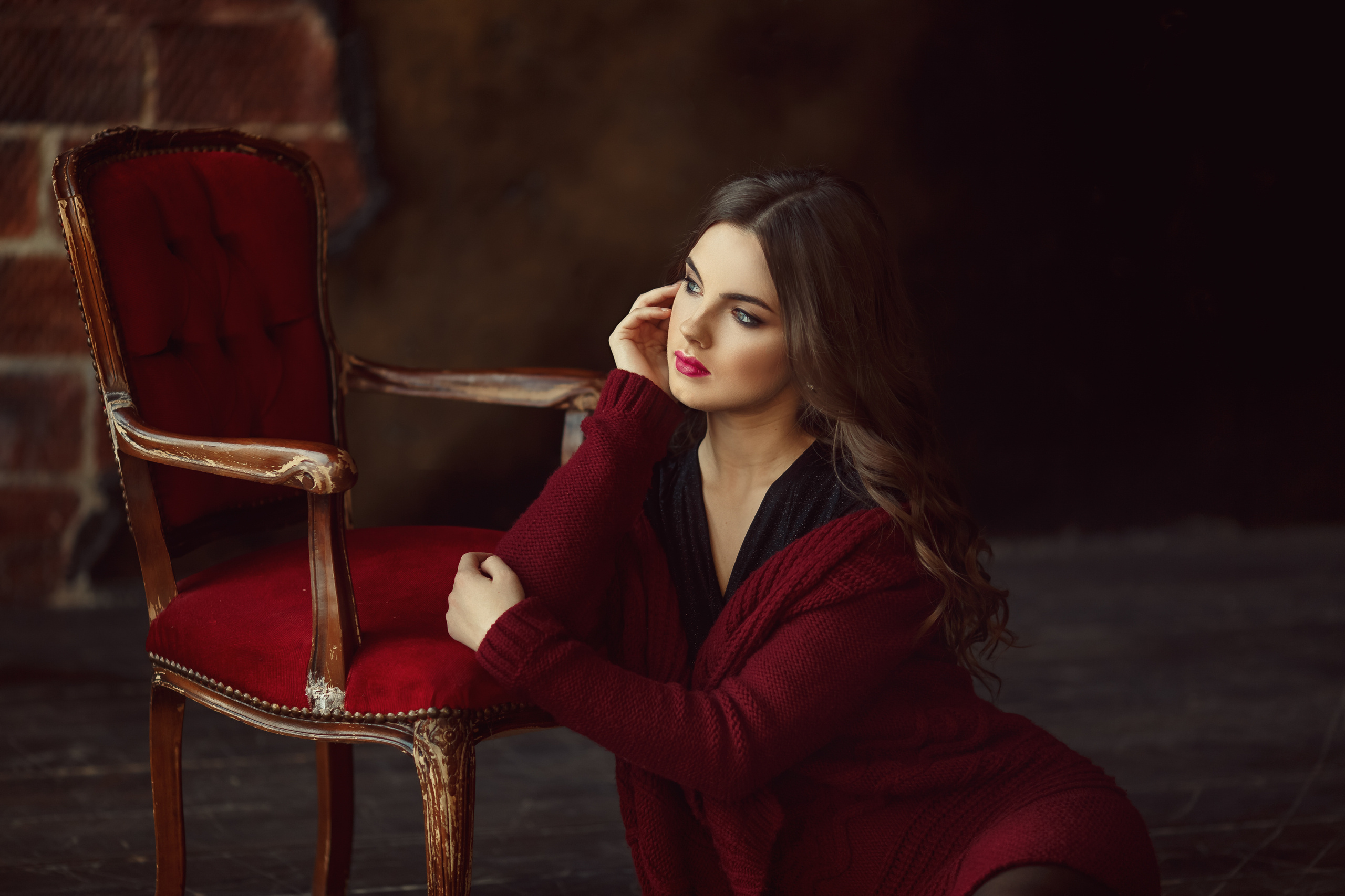 Студия. Будуарный и женский портретный фотограф Москва