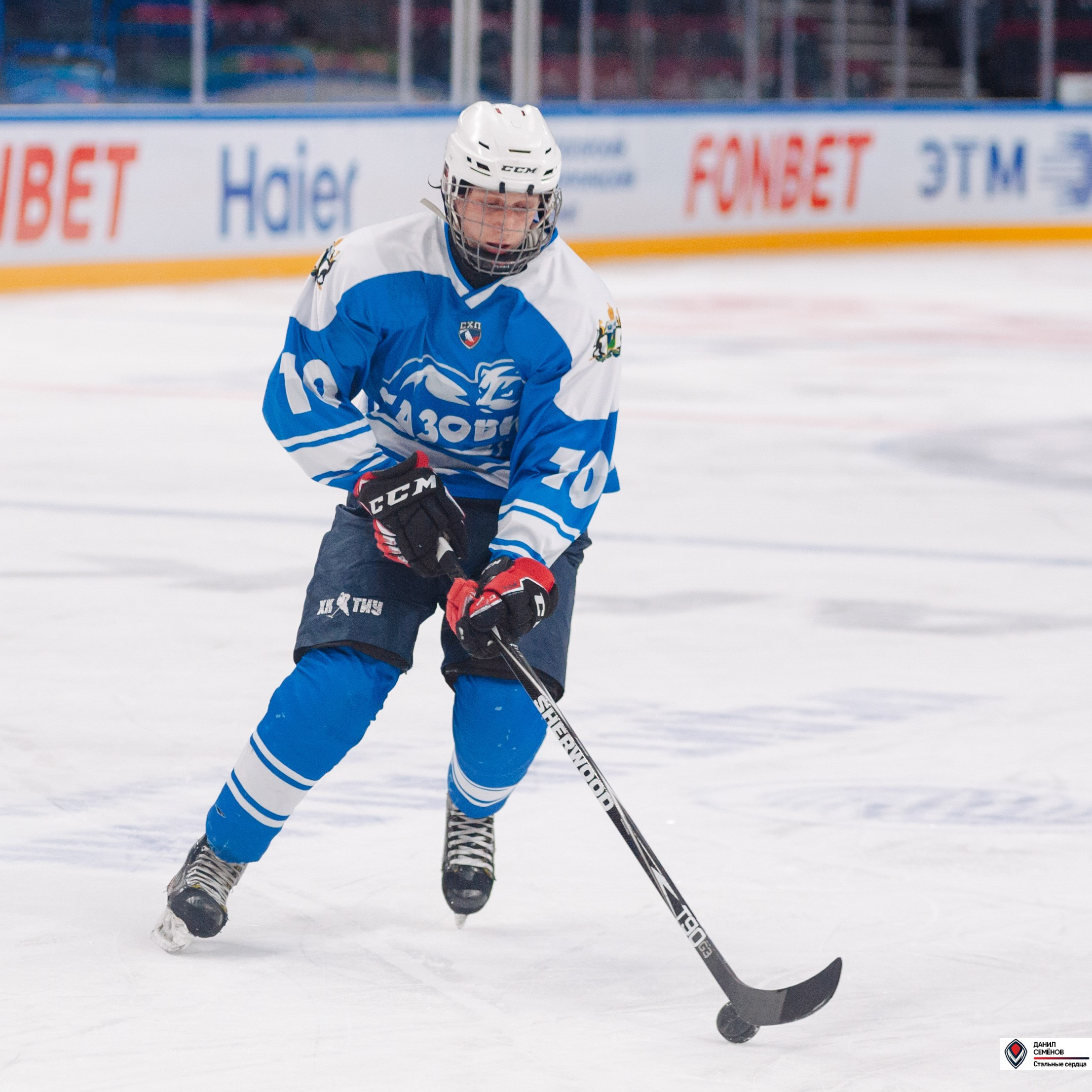 Чемпионат СХЛ. Стальные сердца — Газовик. Фотограф Магнитогорск Данил Семенов