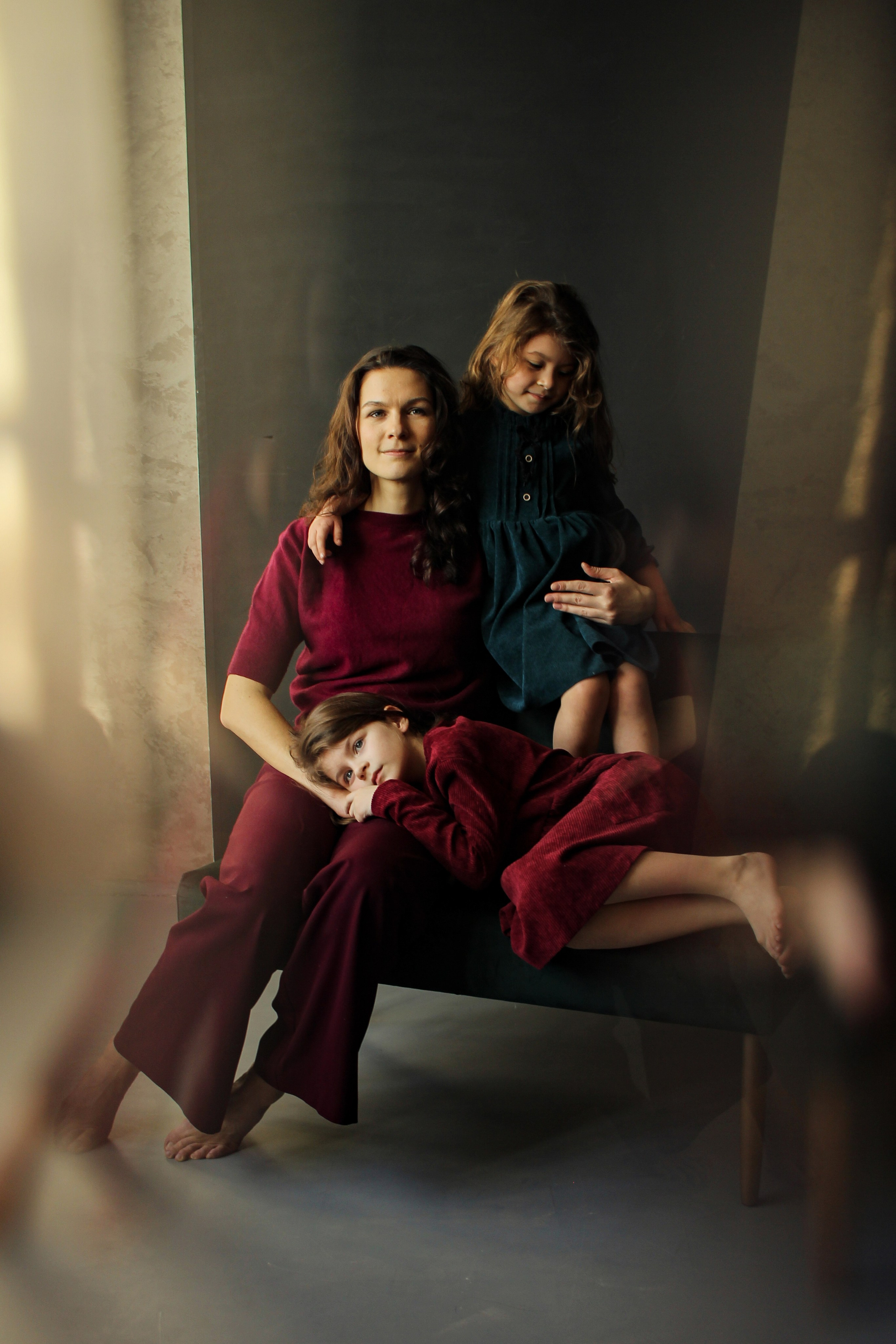 Надя с семьей. Семейный фотограф в Москве Кондрашова Ирина