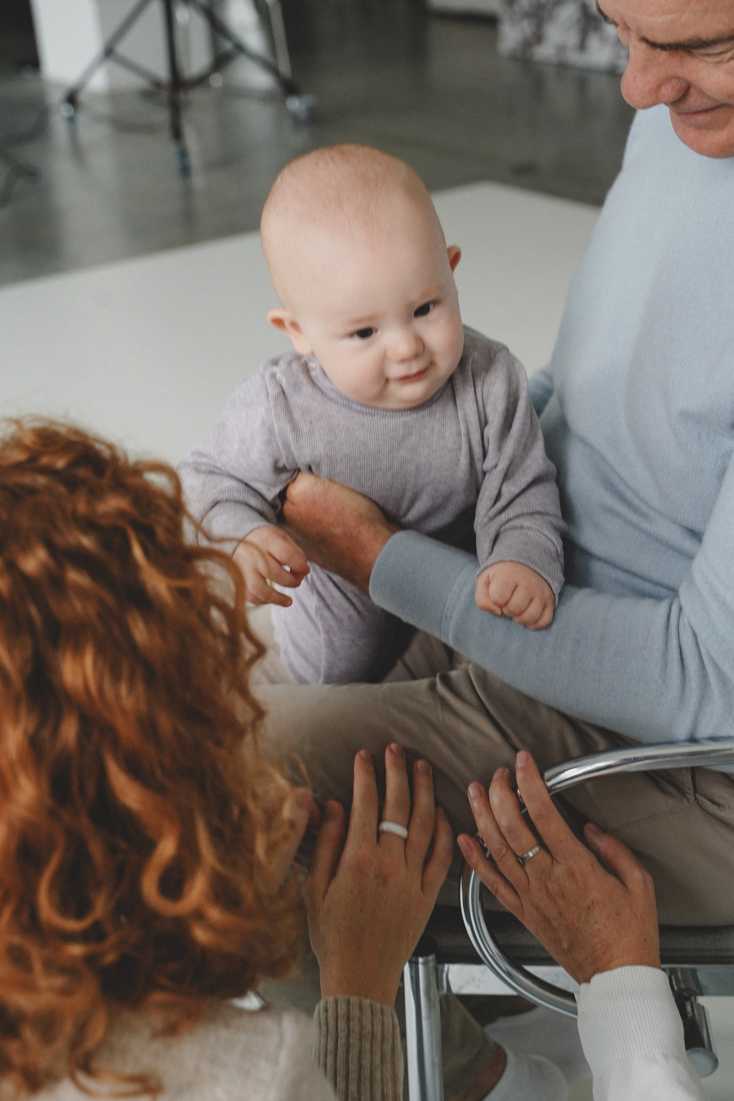 Семейная фотосессия в студии. Семейный и женский фотограф в Краснодаре Анастасия Приймак