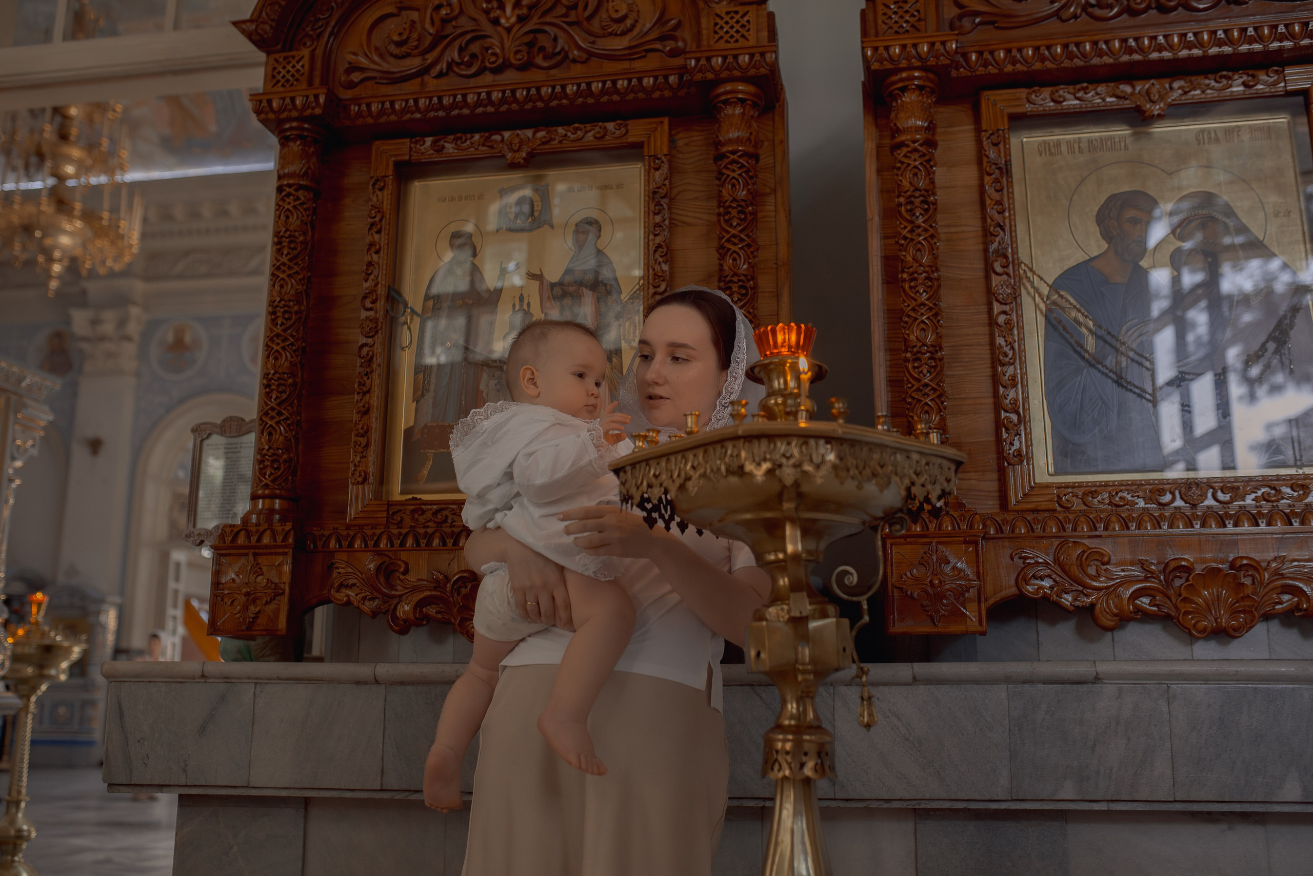 Крещение Марка. Фотограф на Крещение и Венчание в Ташкенте