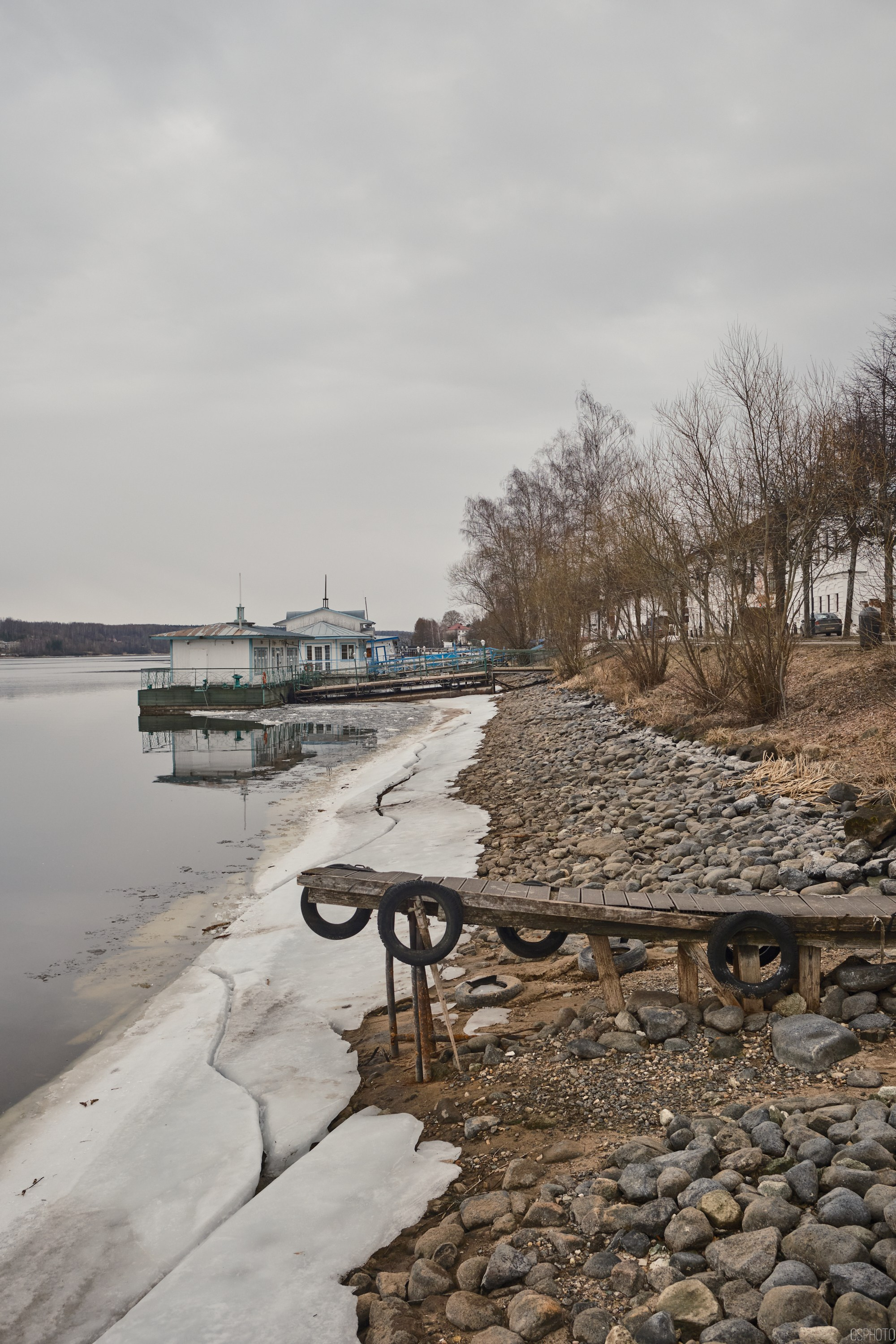 Плёс. Волга. Март. Фотографъ Сергѣевъ. Поймать мгновеніе
