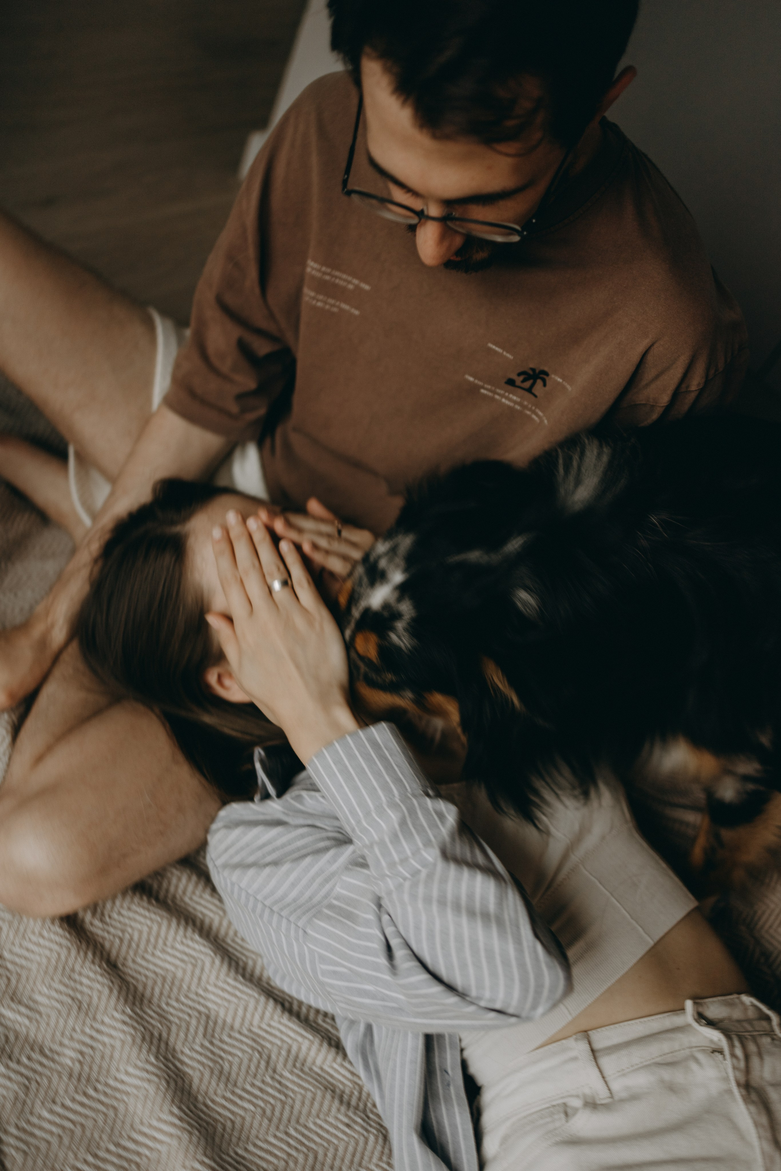 Настя, Никита и их Гром и Мяу. Фотограф — Анималист | Санкт-Петербург