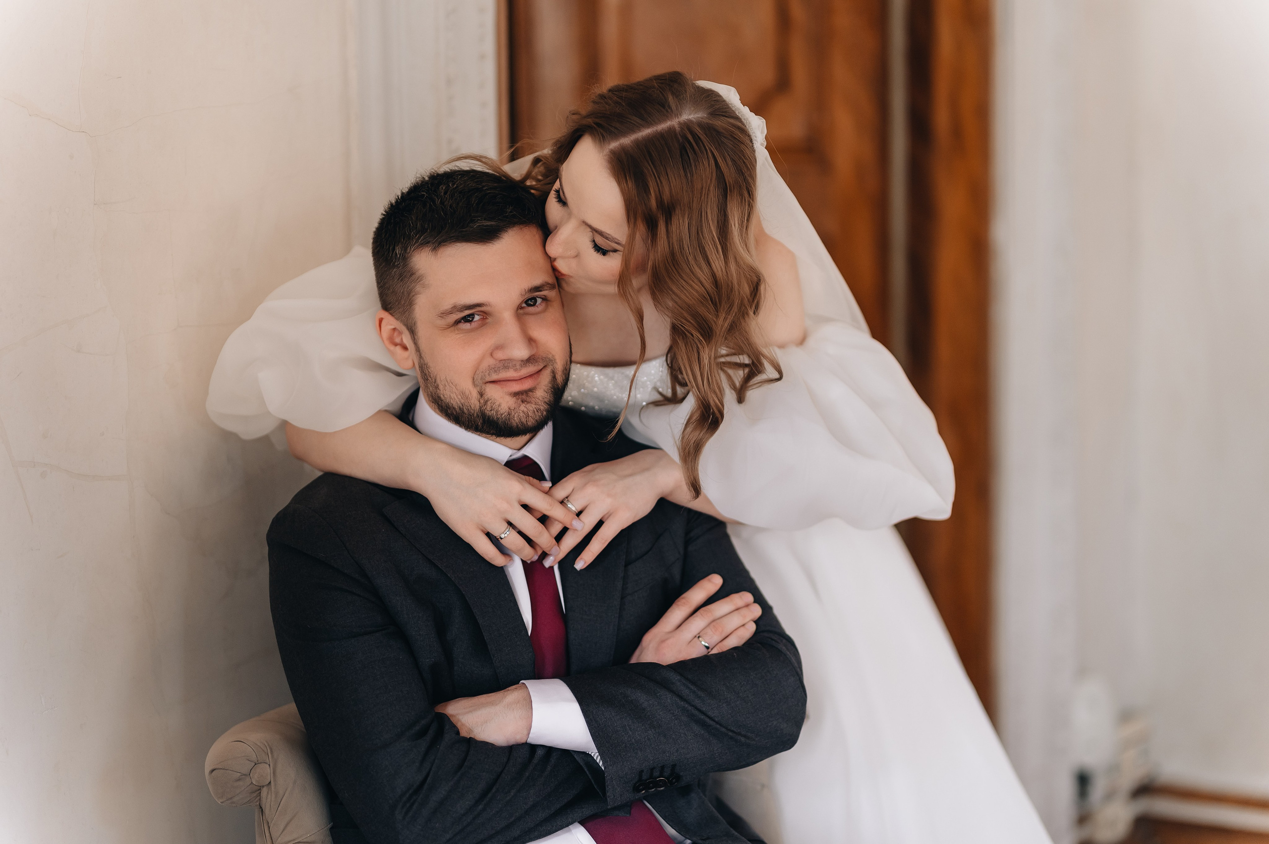 Свадебная фотосессия в особняке