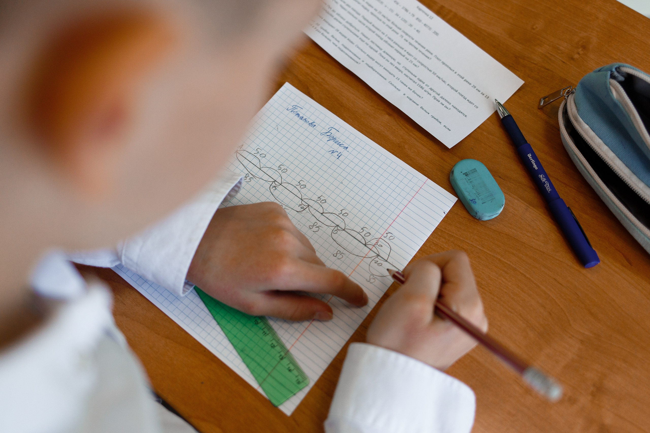 Школьная фотосъемка 3-го класса. Репортажный фотограф Борис Геер