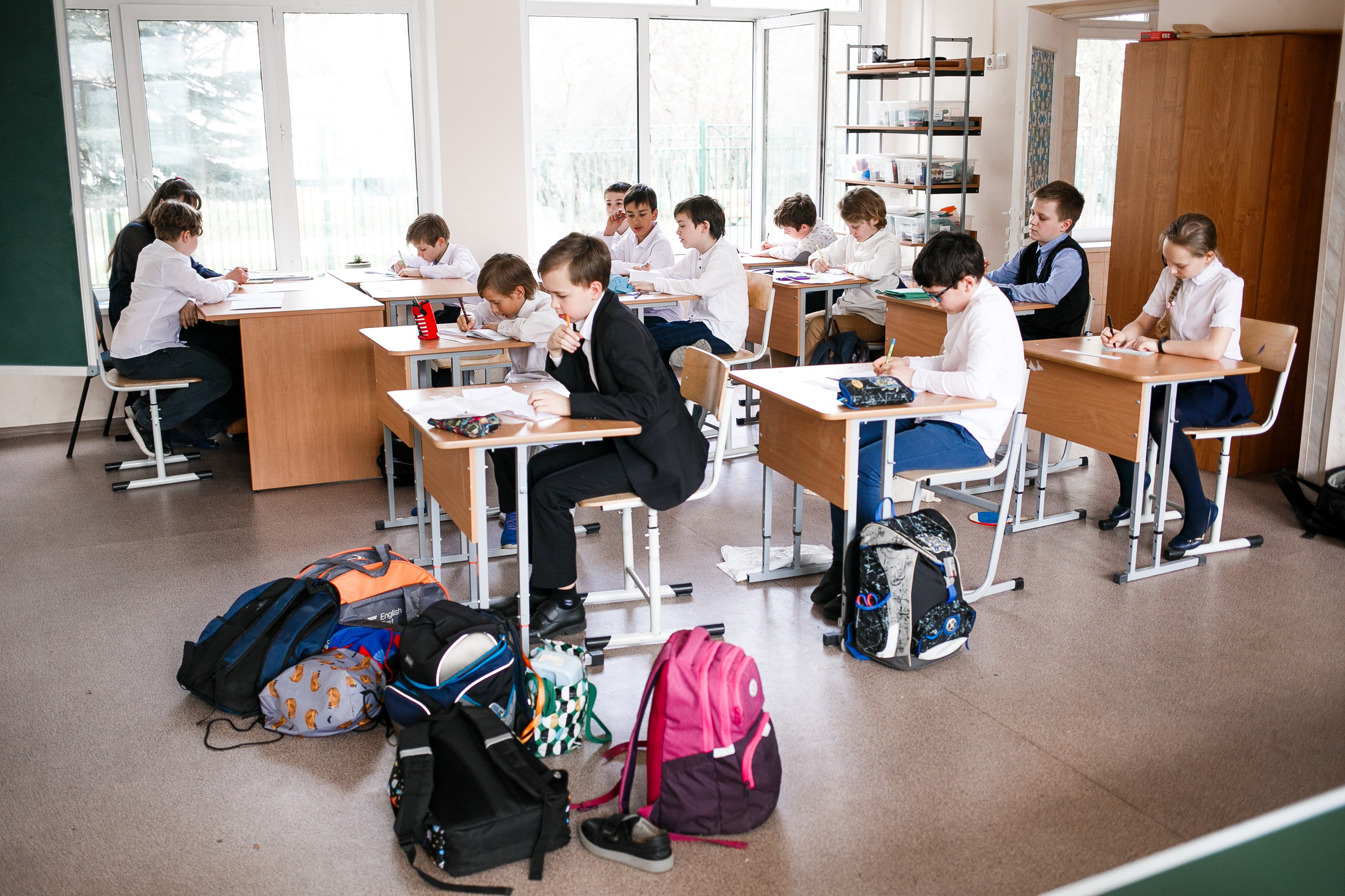 Репортажная съемка 5-го класса. Репортажный фотограф Борис Геер