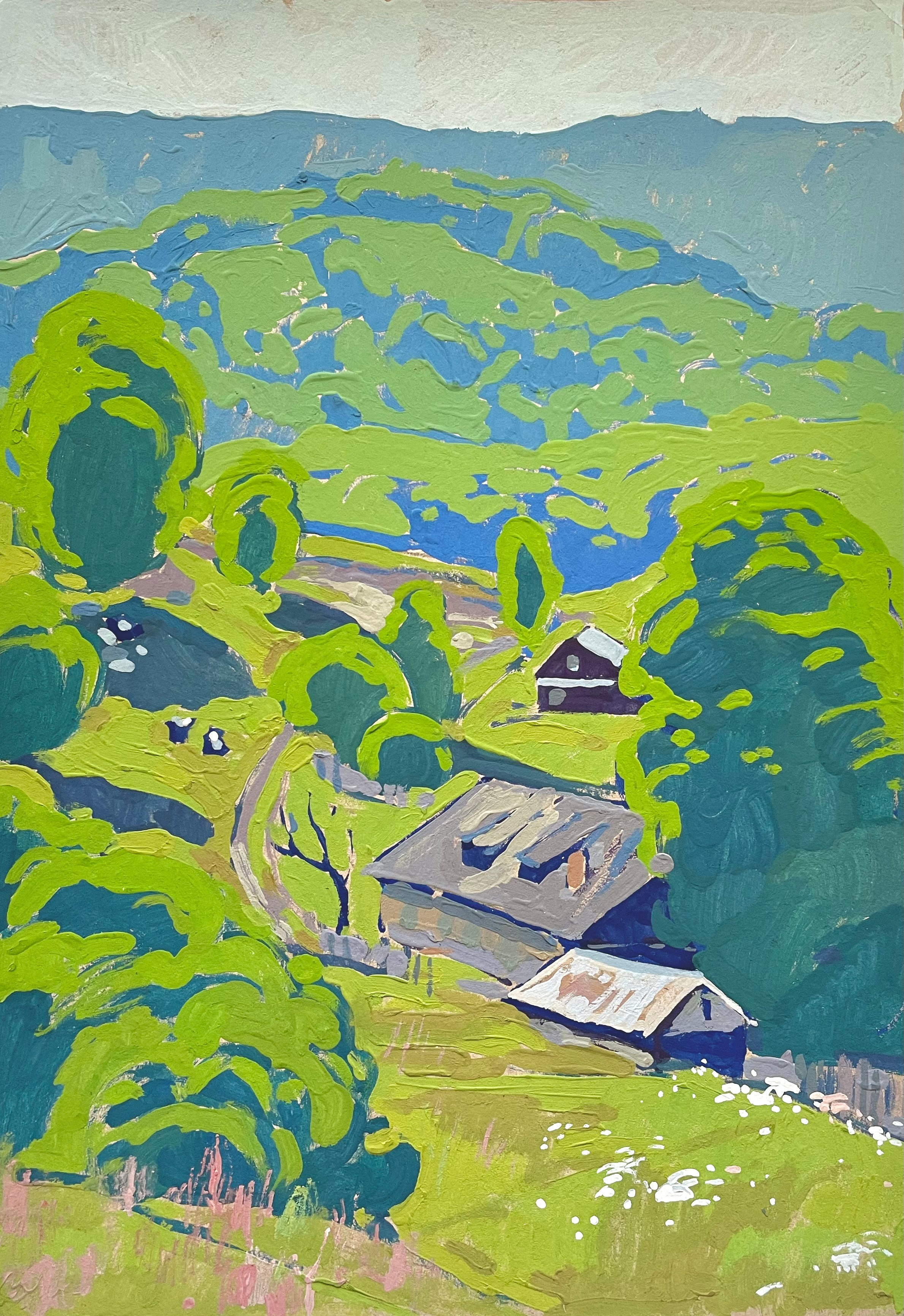 Сахалин. Художница Лиза Владимирова