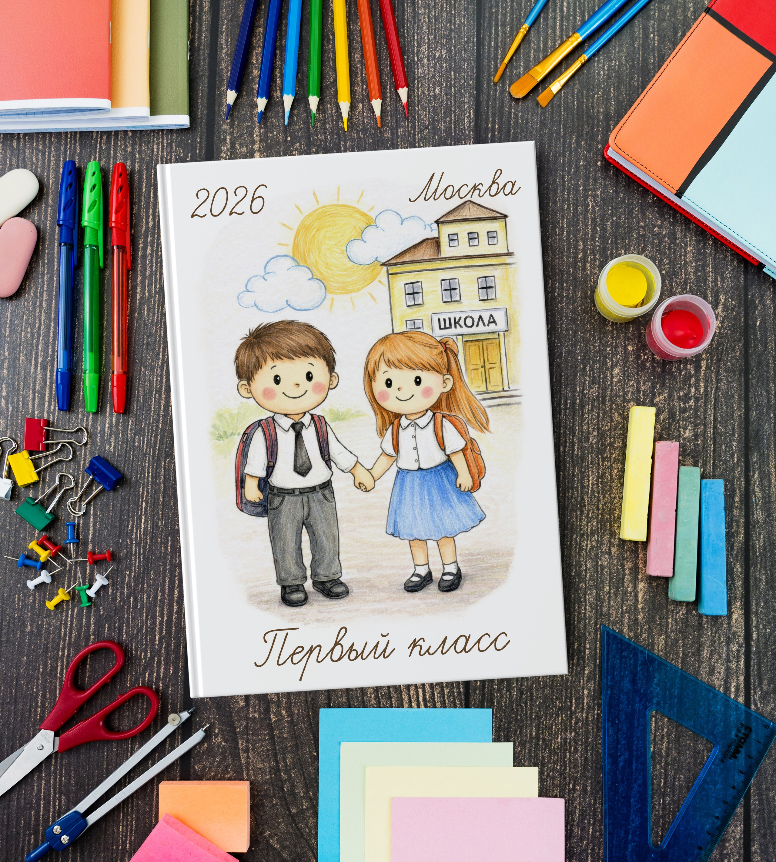 № 7 / ПЕРВОКЛАССНИКИ папка. Фотограф Алина Лебедь