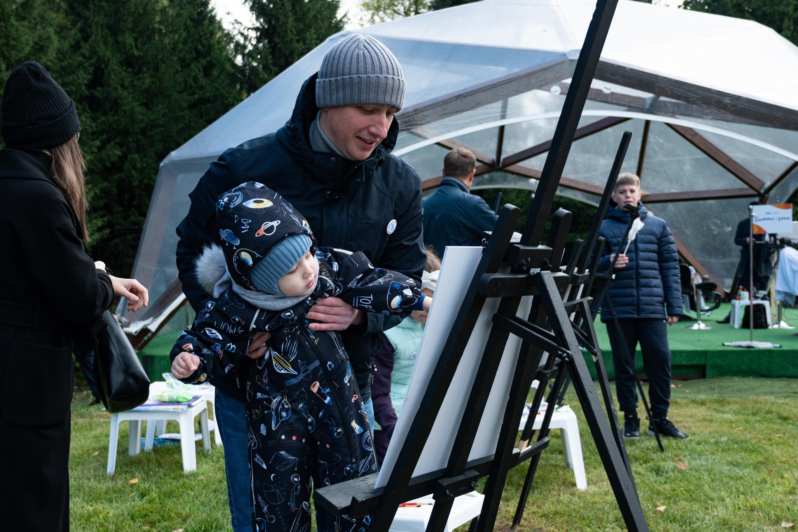 Репортаж на семейном фестивале для сотрудников «Газпромнефть». Фотограф мероприятий в Москве