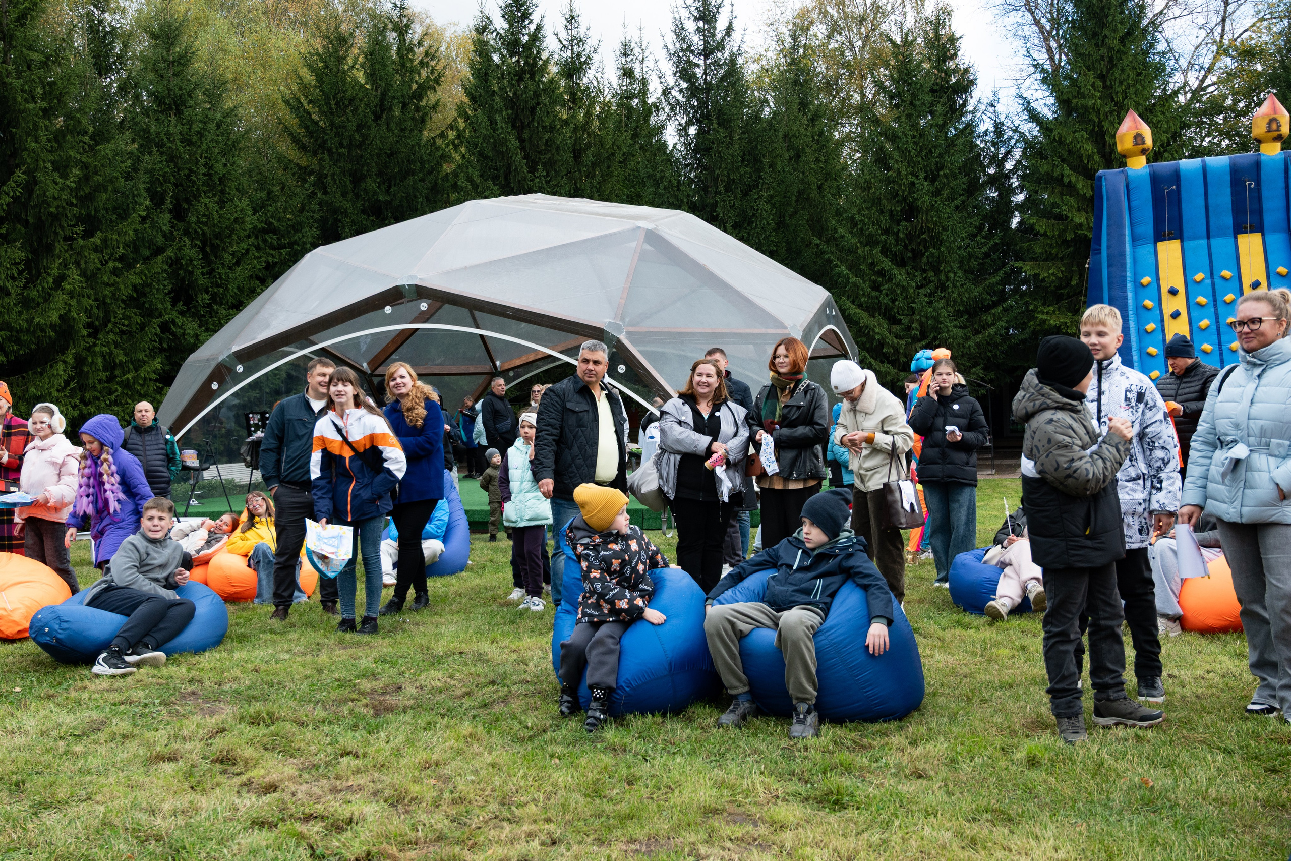 Репортаж на семейном фестивале для сотрудников «Газпромнефть». Фотограф мероприятий в Москве