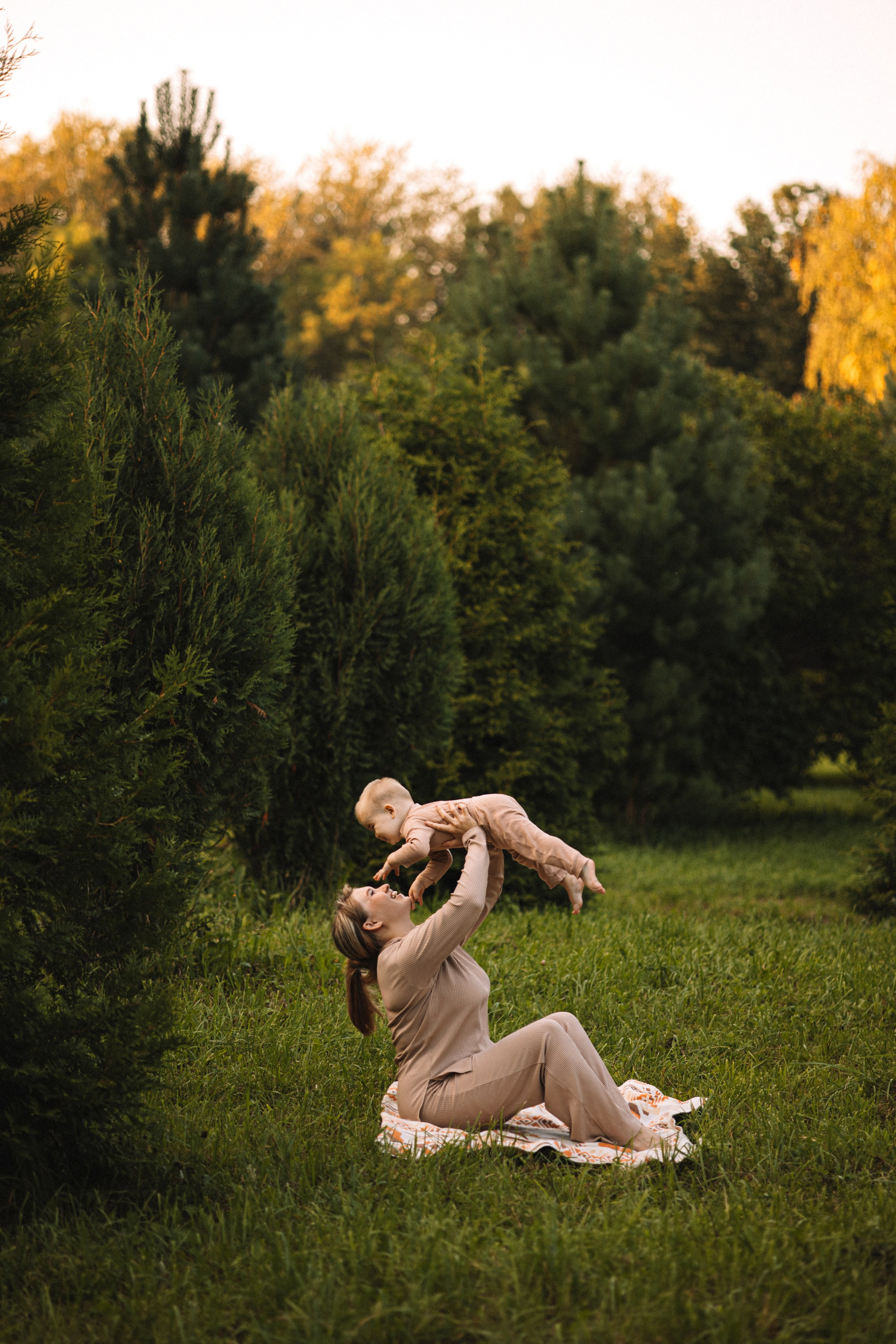 Гордей с мамой на прогулке. Фотограф Нижний Новгород