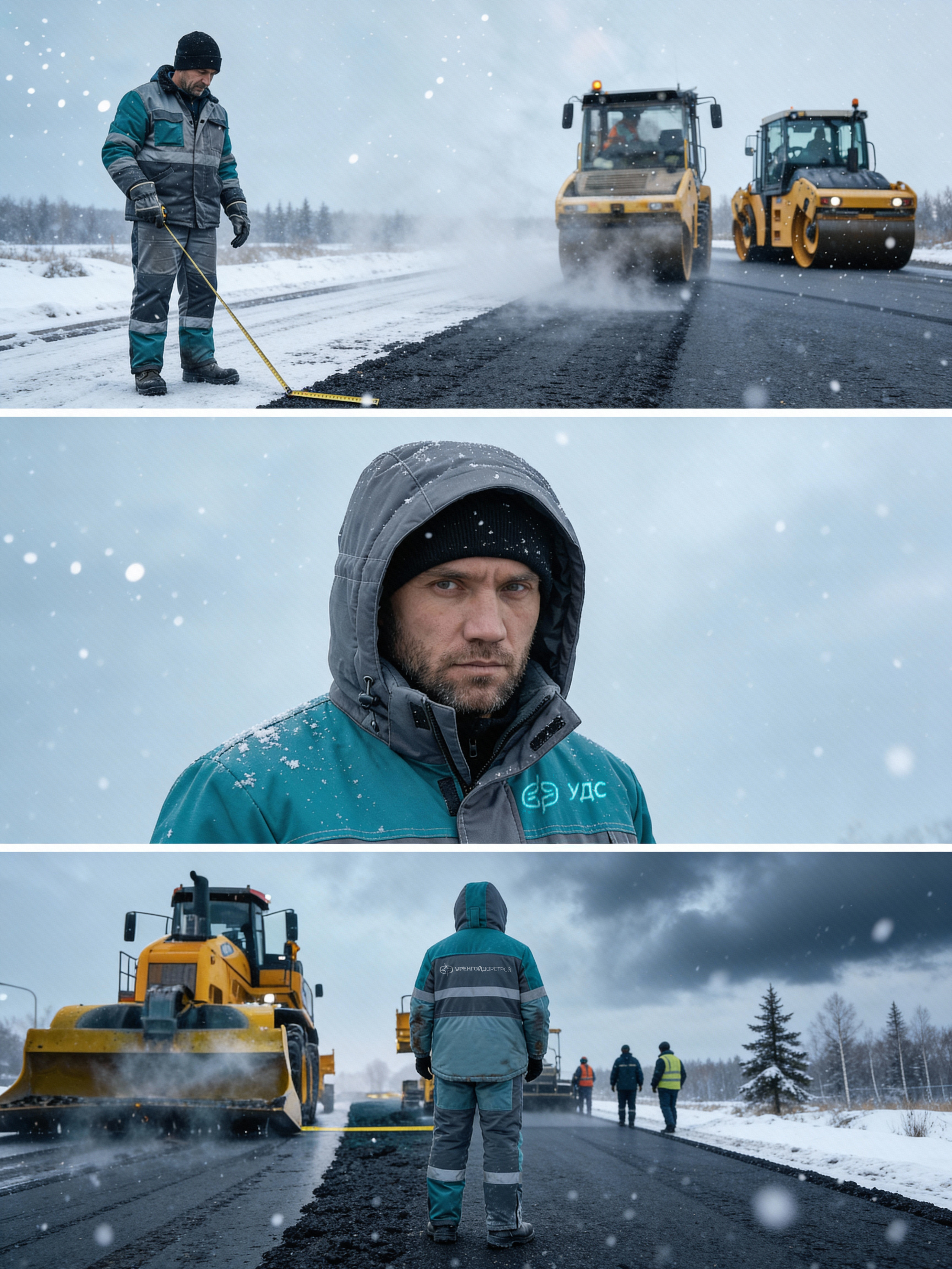 Одежда для Уренгой ДорСтрой. Предметная и рекламная фотография