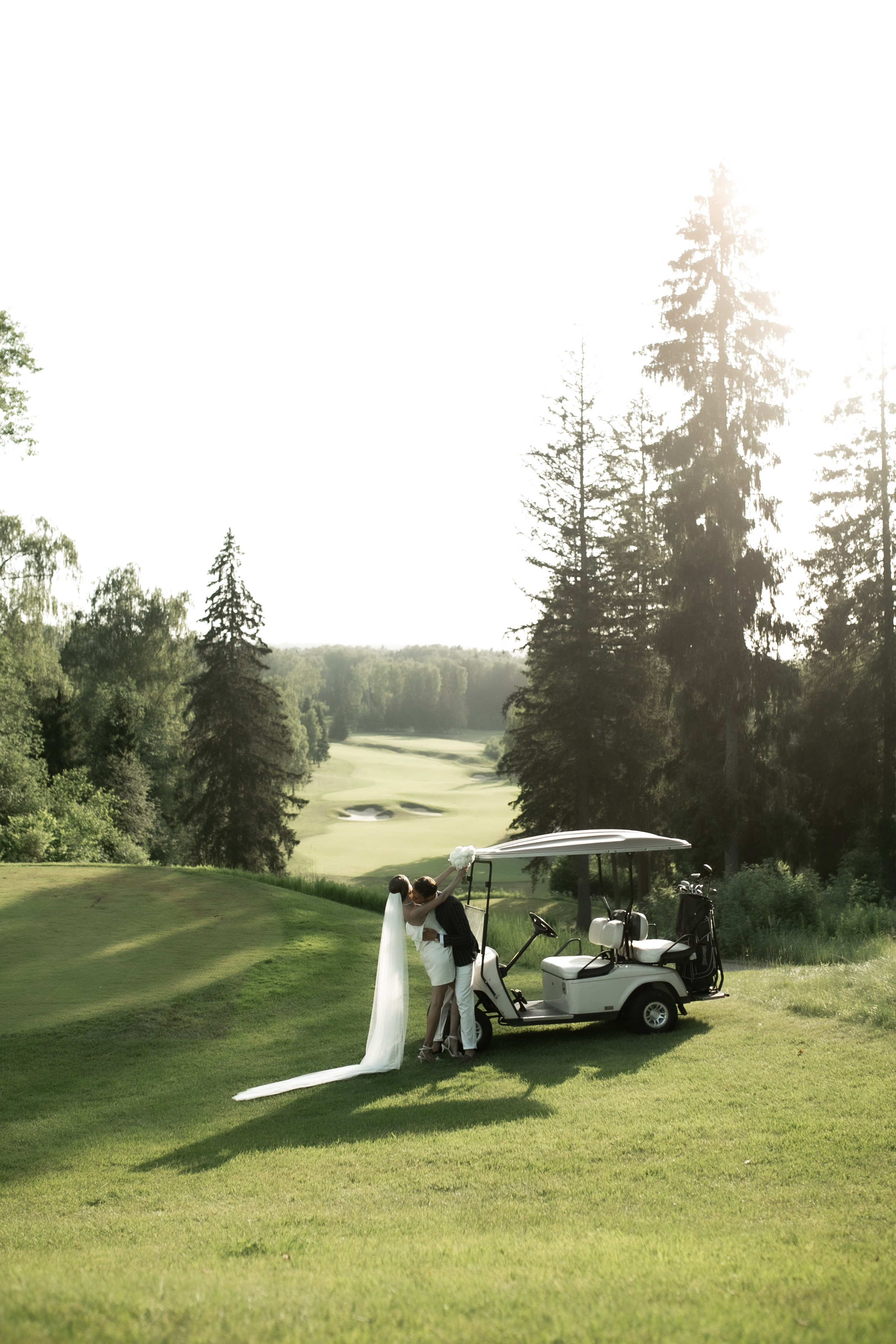 Alina & Georgy Golf Wed