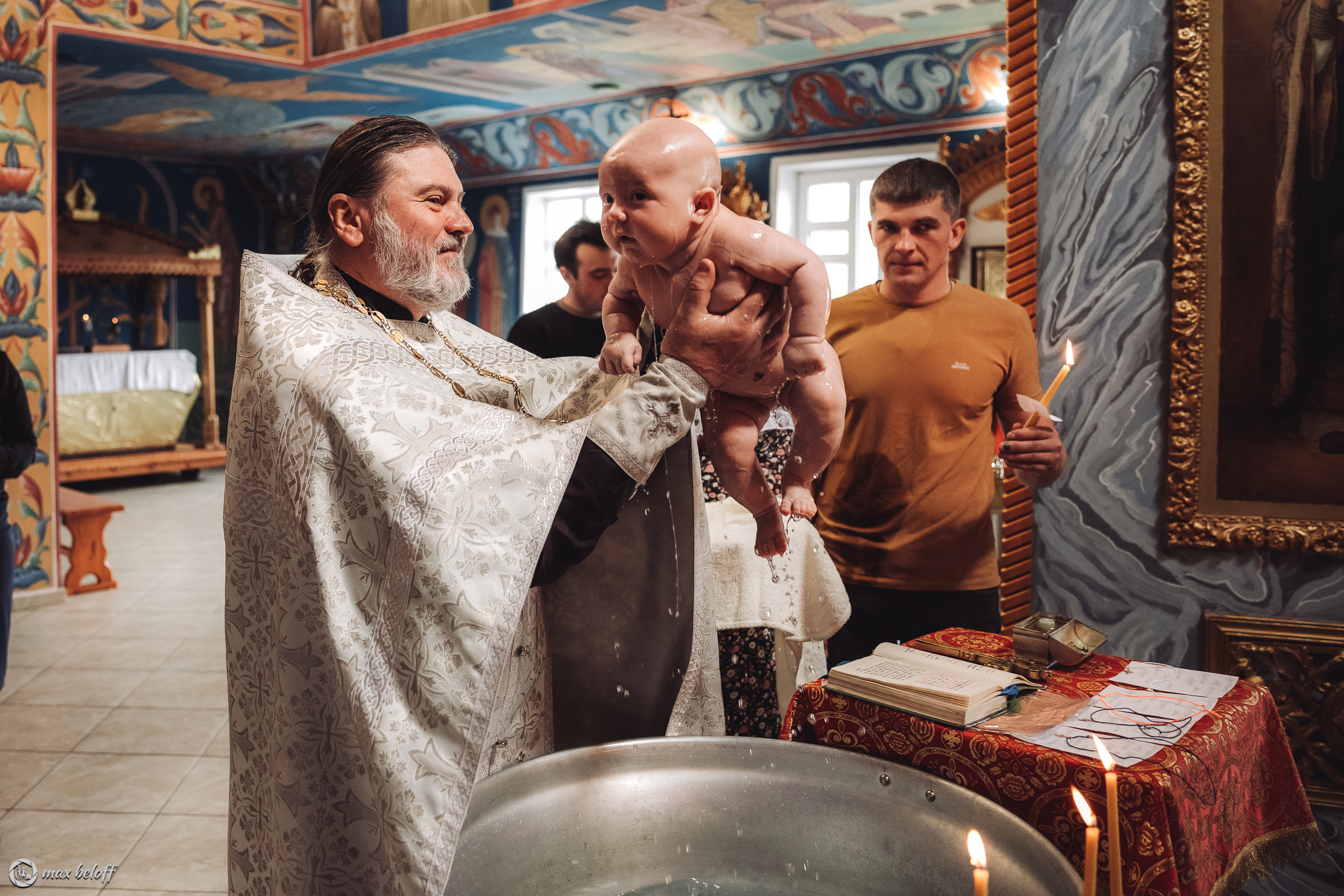 Крещение Василисы. Семейный фотограф — Макс Белогрудов