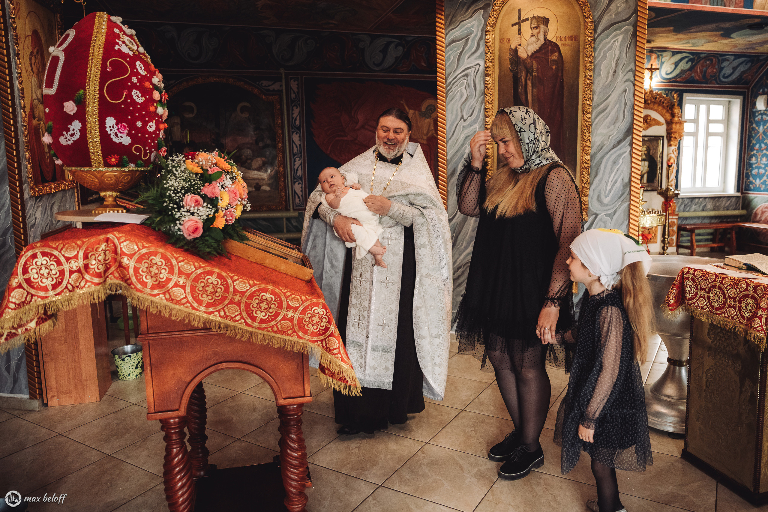 Крещение Василисы. Семейный фотограф — Макс Белогрудов
