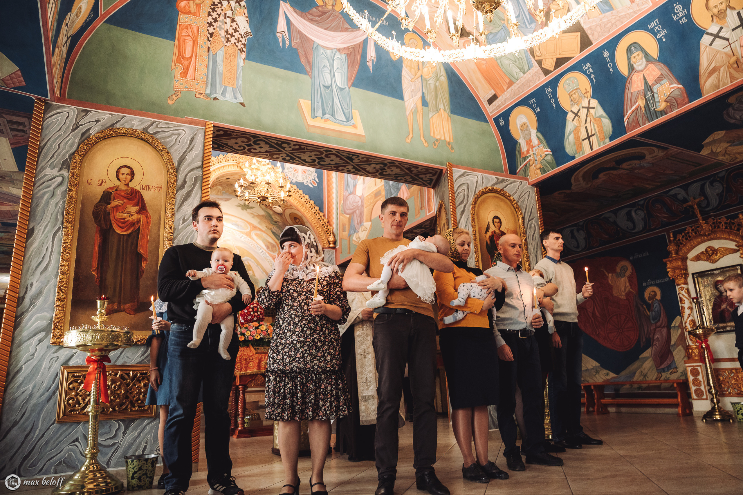 Крещение Василисы. Семейный фотограф — Макс Белогрудов