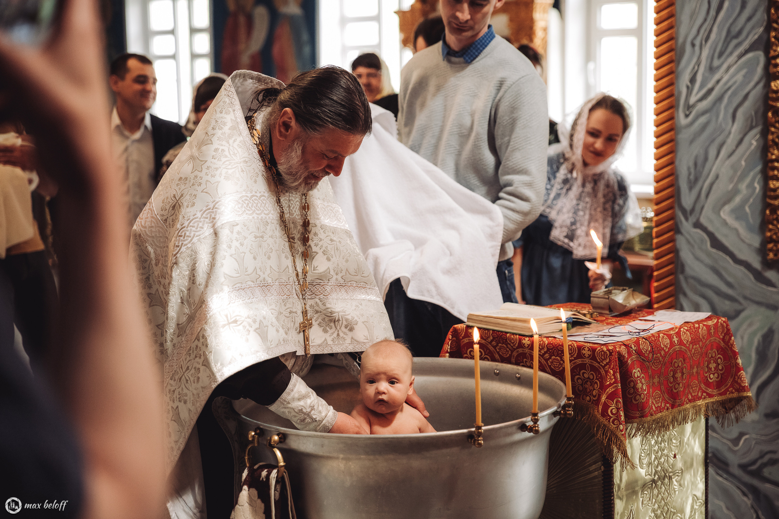 Крещение Василисы. Семейный фотограф — Макс Белогрудов