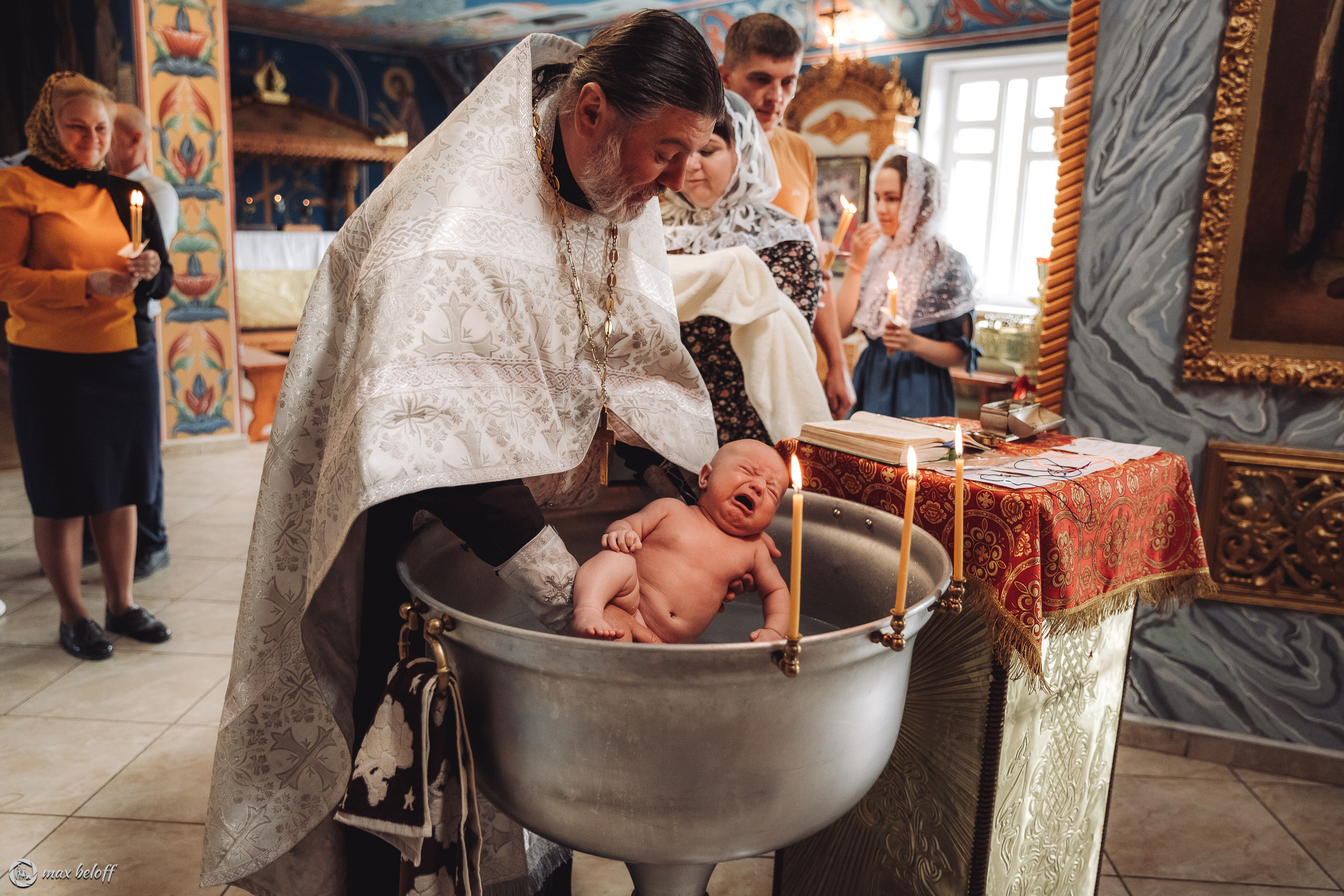 Крещение Василисы. Семейный фотограф — Макс Белогрудов
