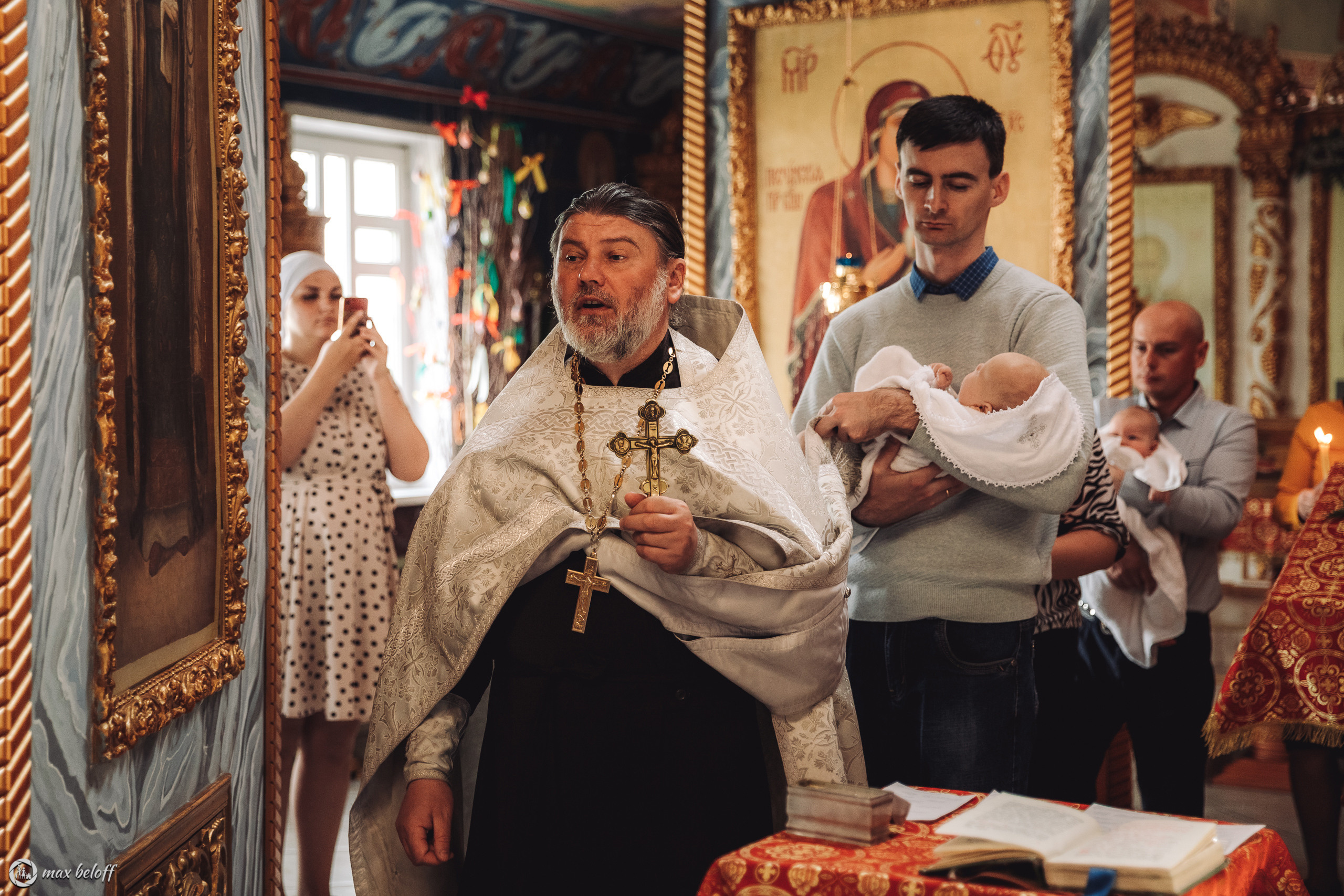 Крещение Василисы. Семейный фотограф — Макс Белогрудов