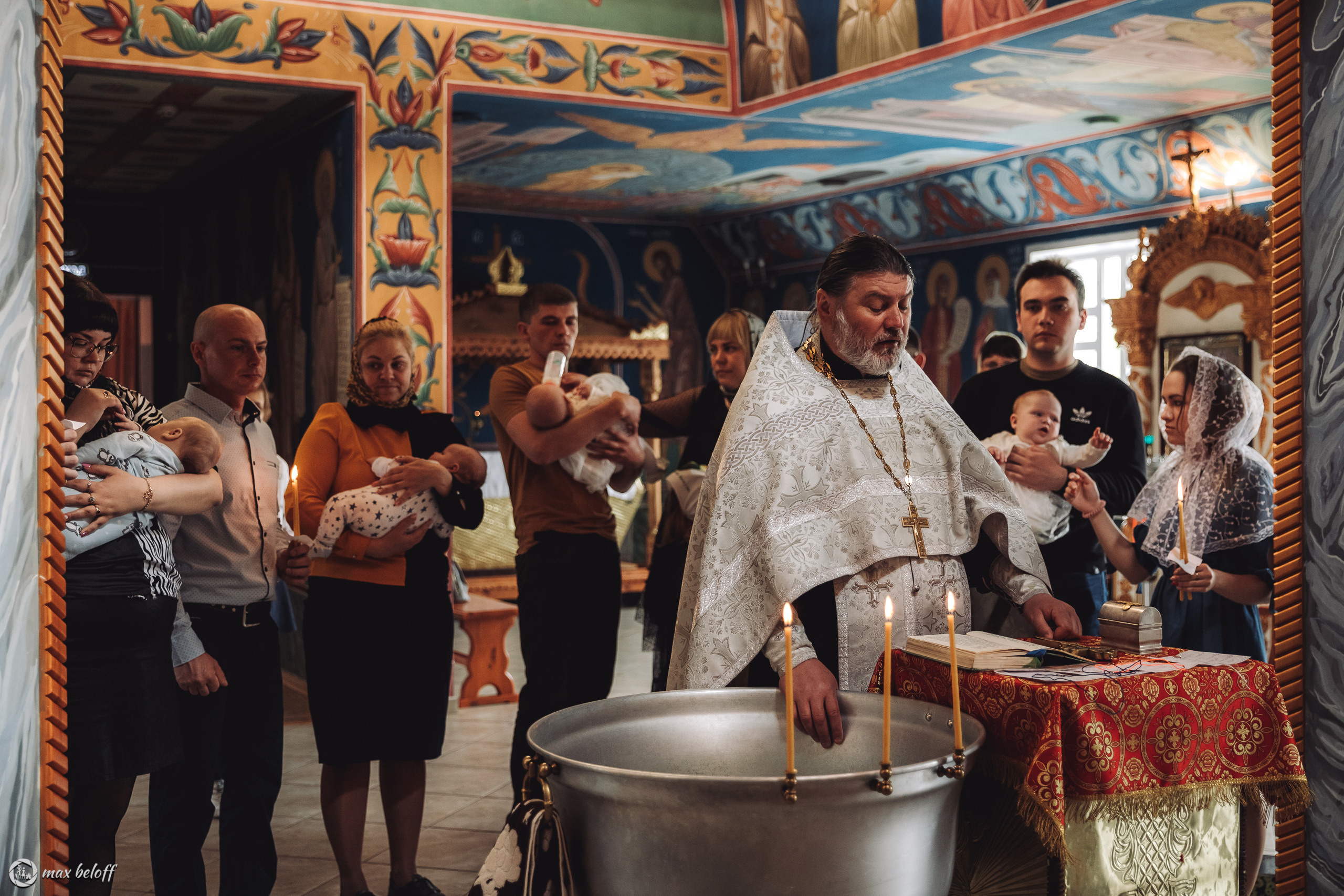 Крещение Василисы. Семейный фотограф — Макс Белогрудов