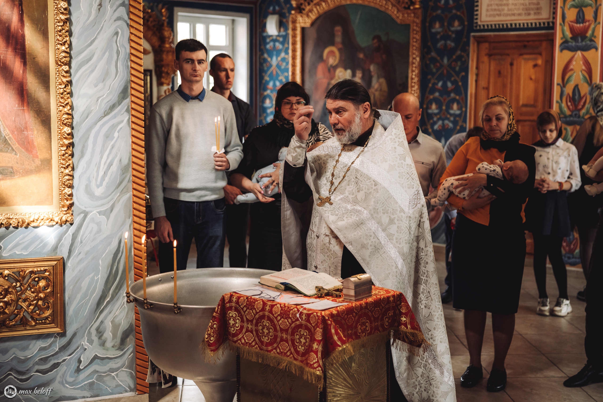 Крещение Василисы. Семейный фотограф — Макс Белогрудов