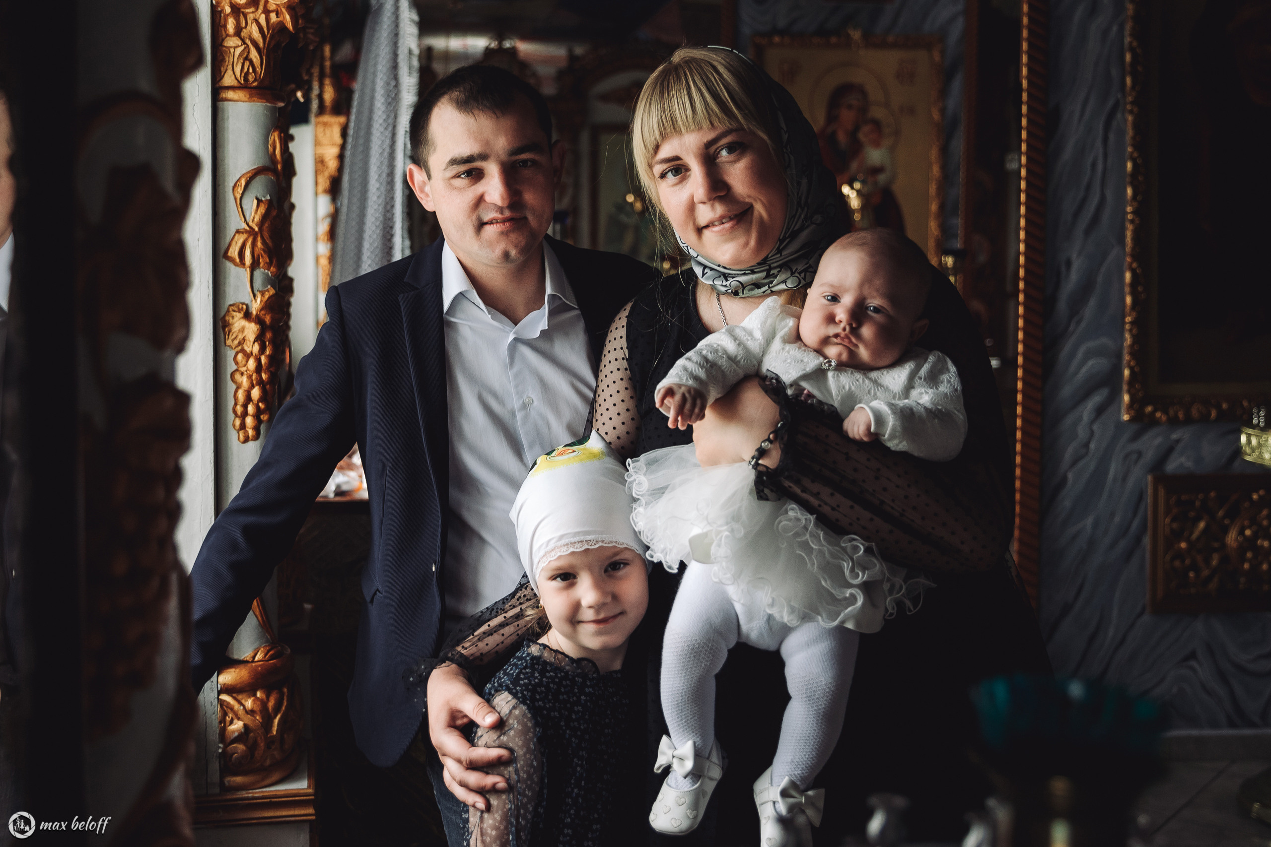 Крещение Василисы. Семейный фотограф — Макс Белогрудов