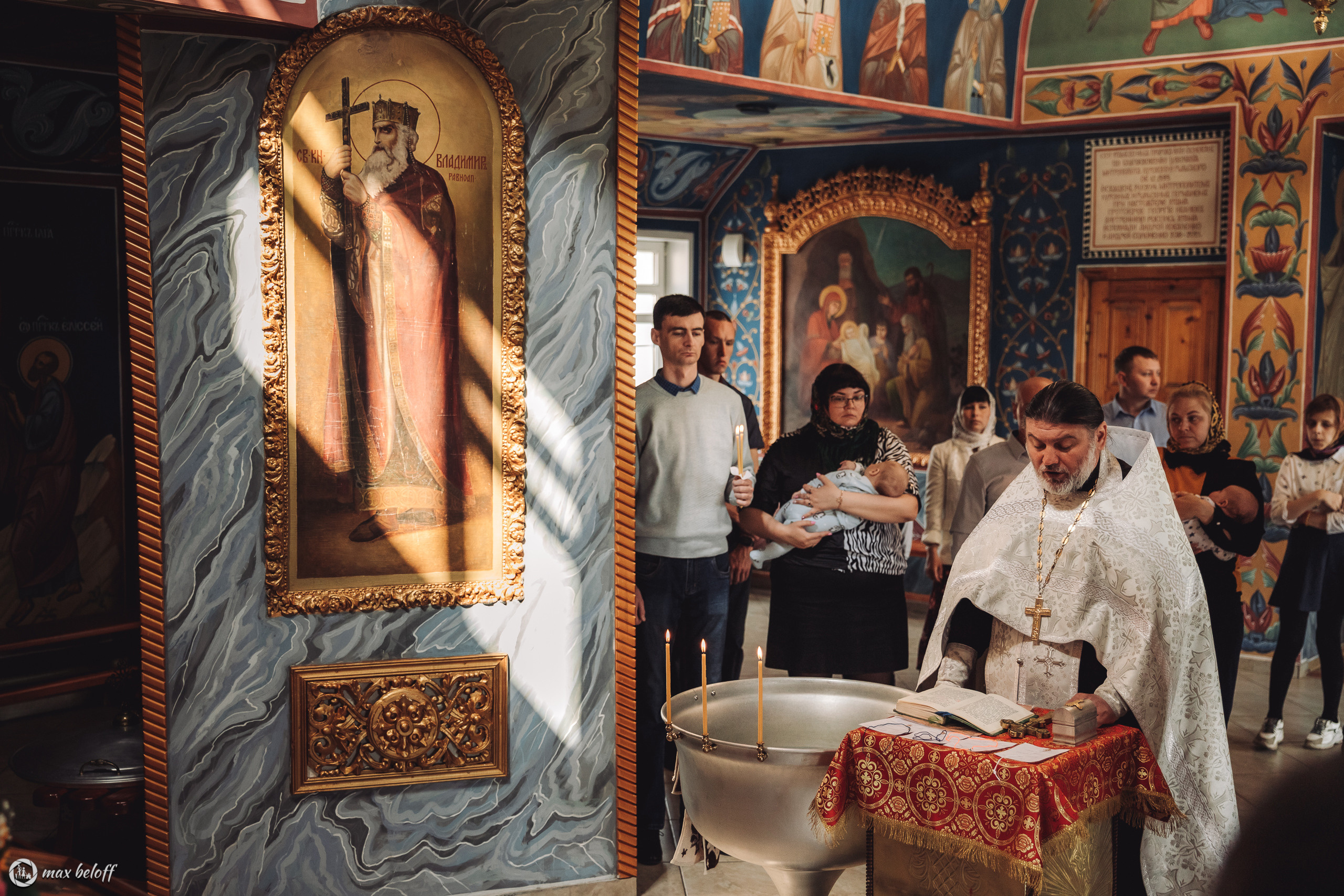 Крещение Василисы. Семейный фотограф — Макс Белогрудов