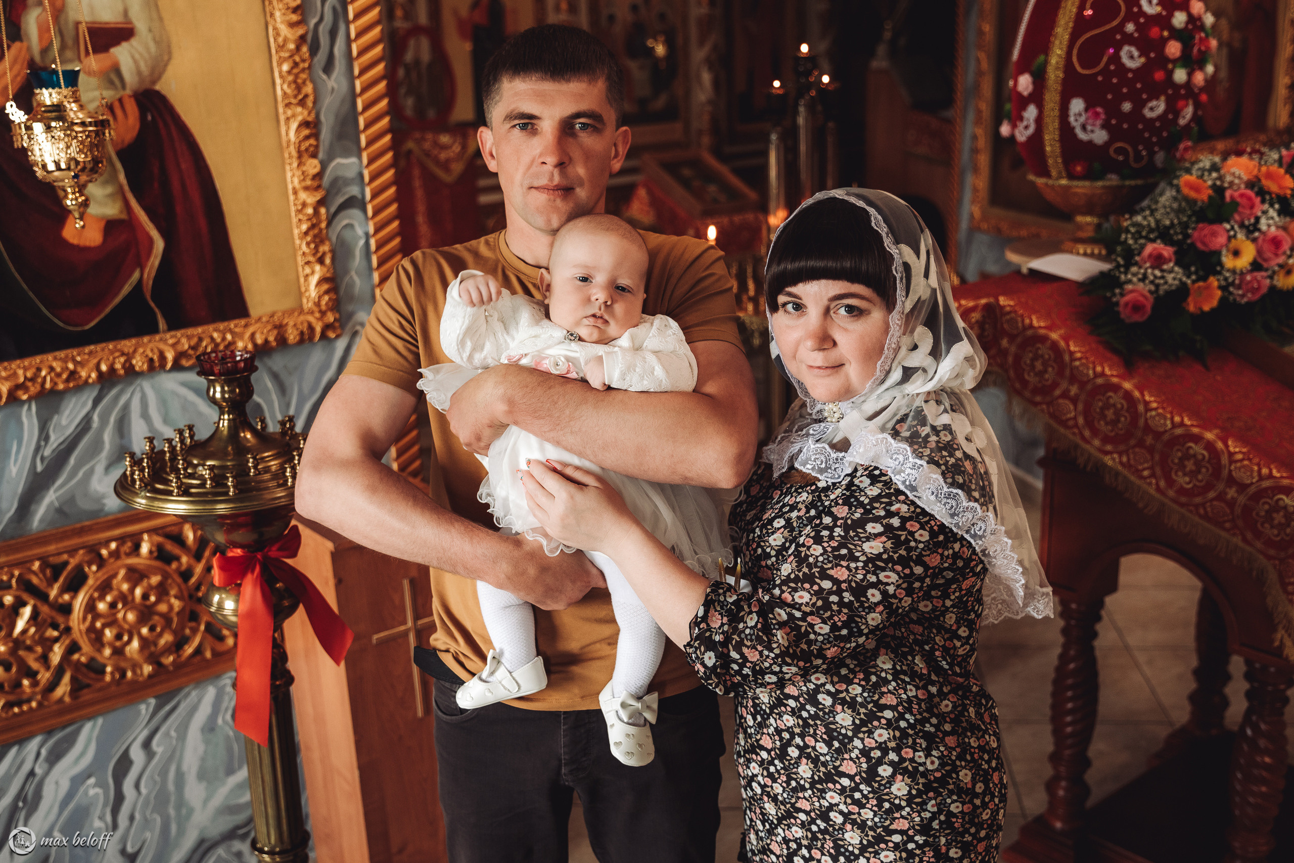 Крещение Василисы. Семейный фотограф — Макс Белогрудов