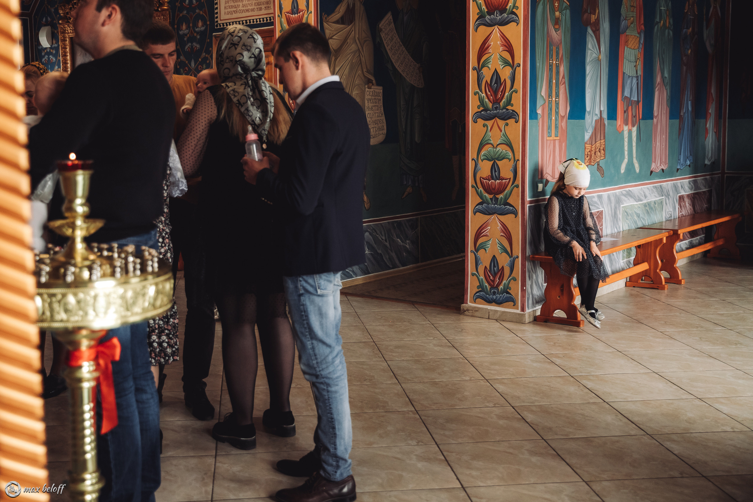 Крещение Василисы. Семейный фотограф — Макс Белогрудов