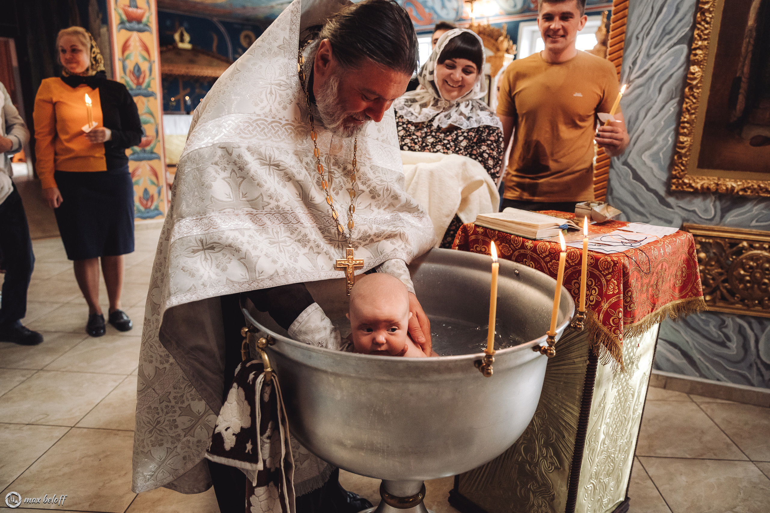 Крещение Василисы. Семейный фотограф — Макс Белогрудов