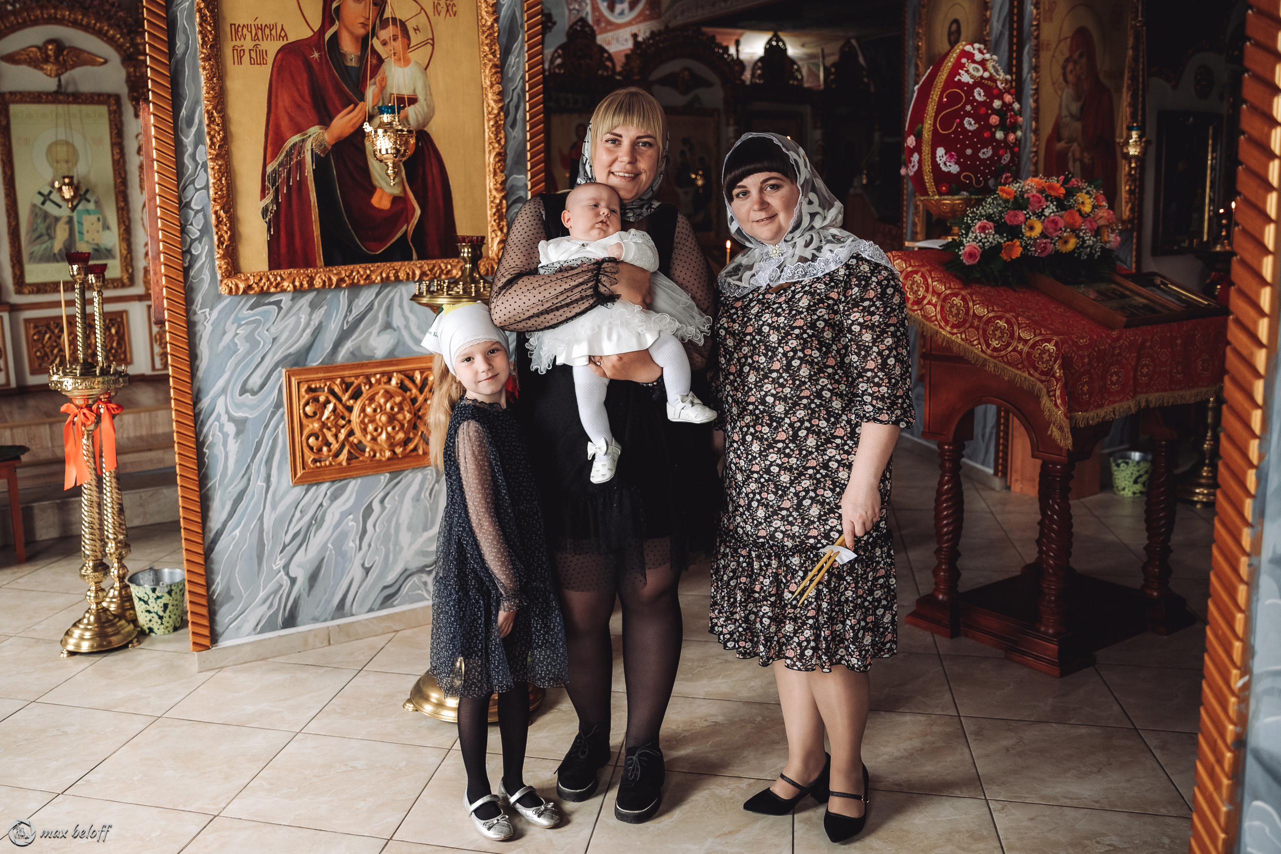 Крещение Василисы. Семейный фотограф — Макс Белогрудов