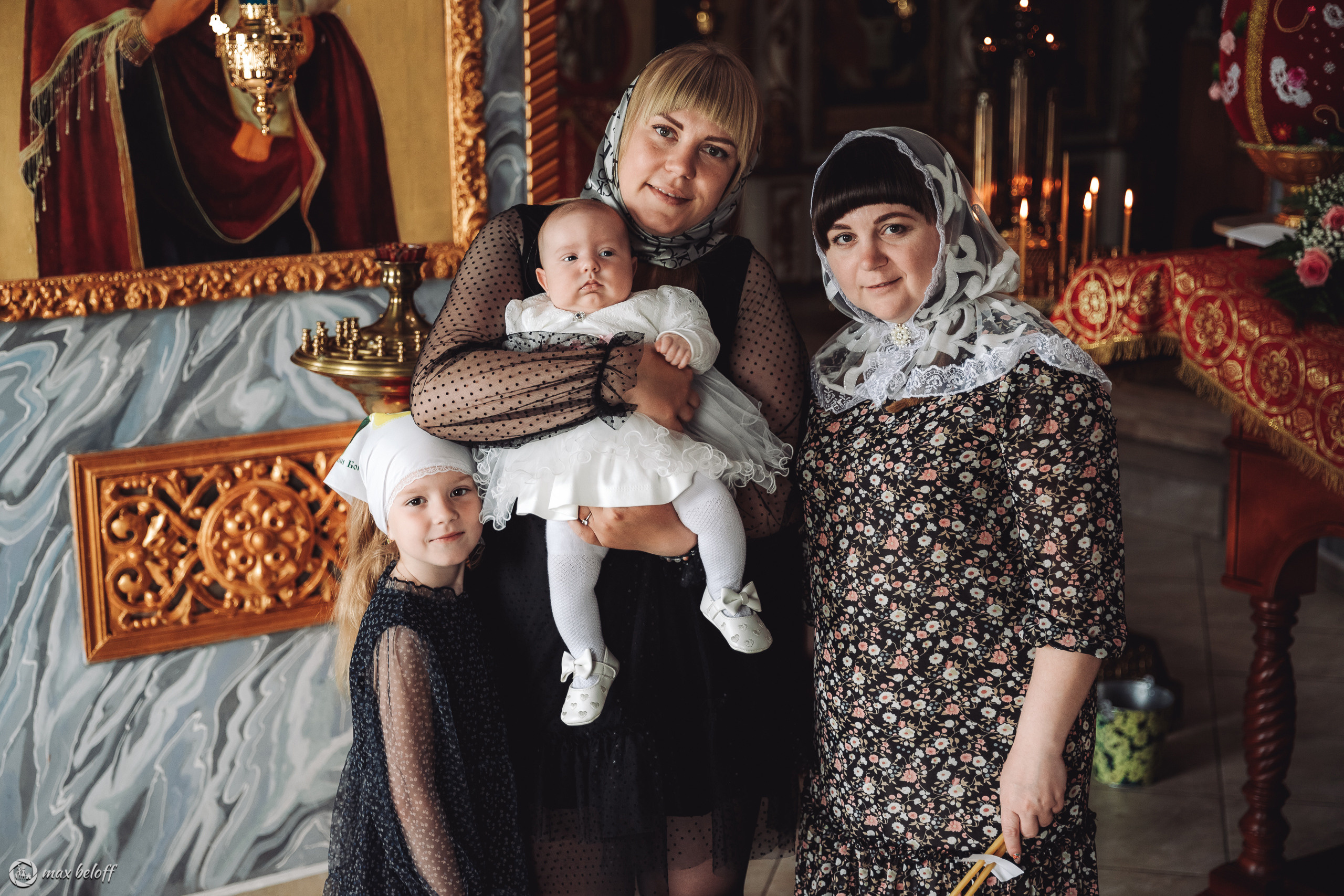 Крещение Василисы. Семейный фотограф — Макс Белогрудов