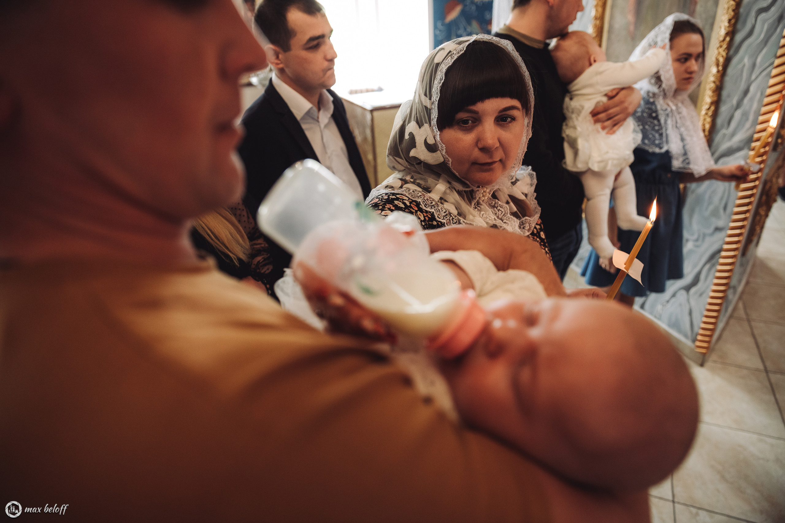 Крещение Василисы. Семейный фотограф — Макс Белогрудов