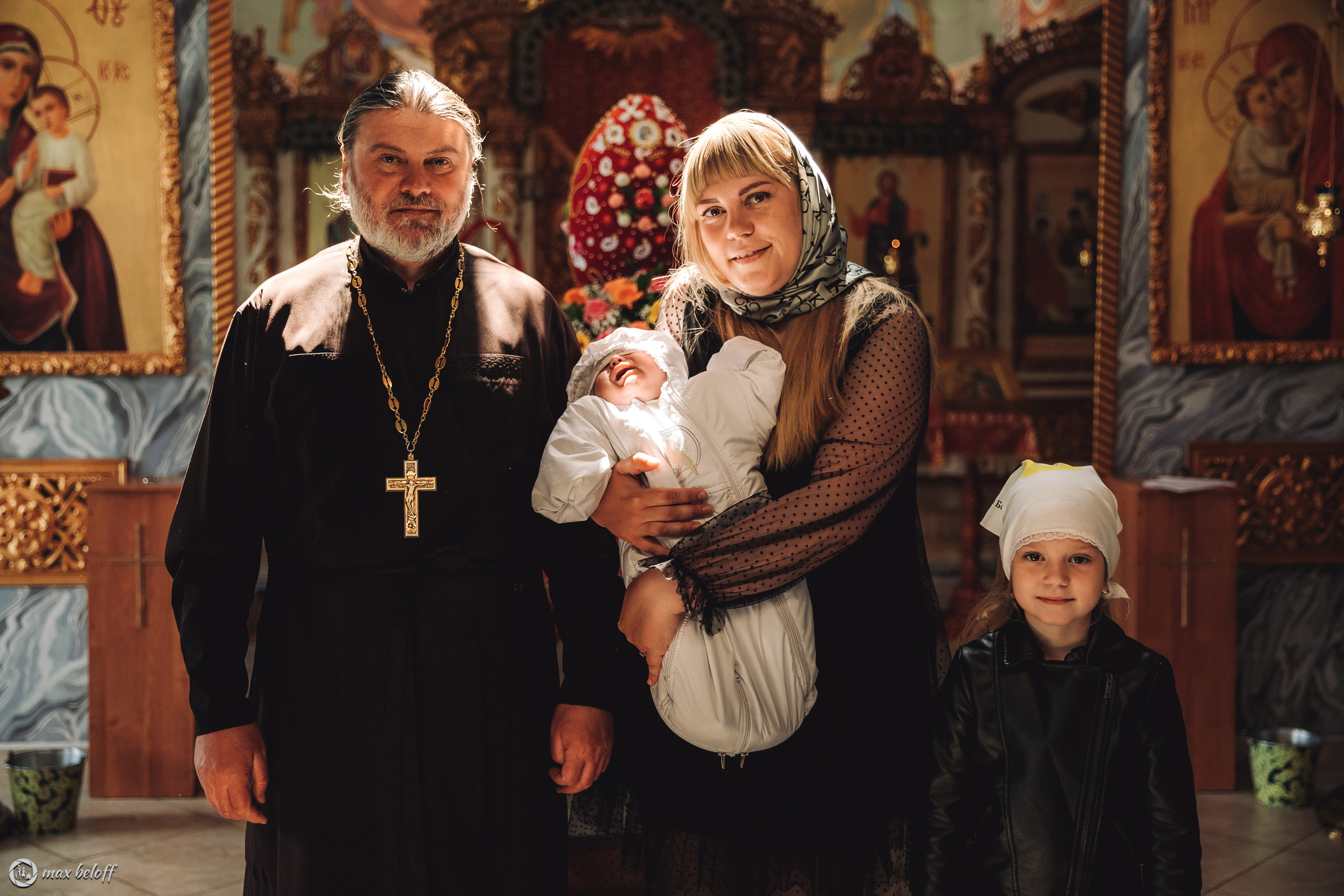 Крещение Василисы. Семейный фотограф — Макс Белогрудов