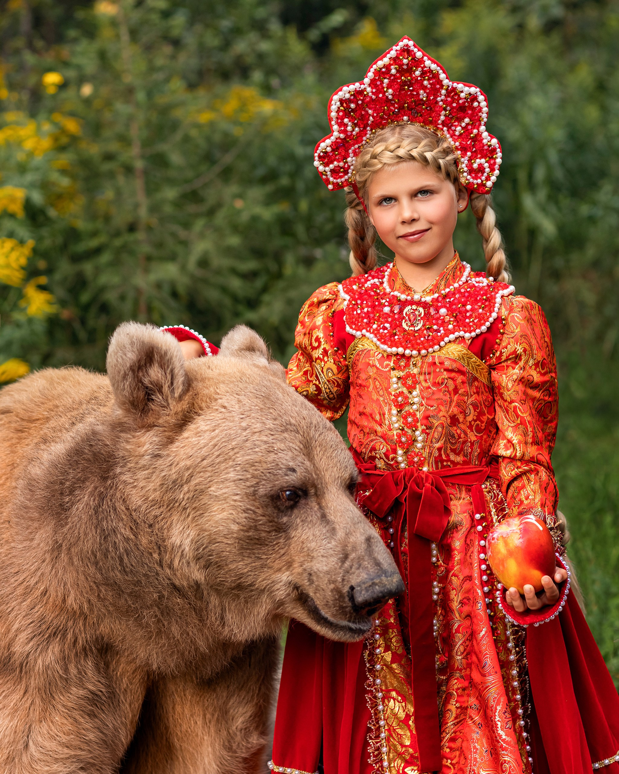 Семейная съемка с животными. Детский и семейный фотограф Елена Михайлова в Москве
