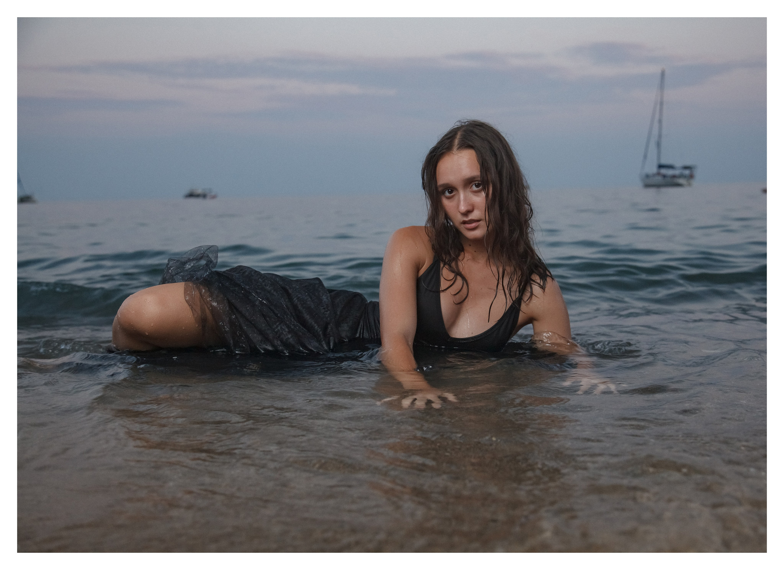 Лиза ЛИСТОПАД. портрет у моря. Фотография, как она есть