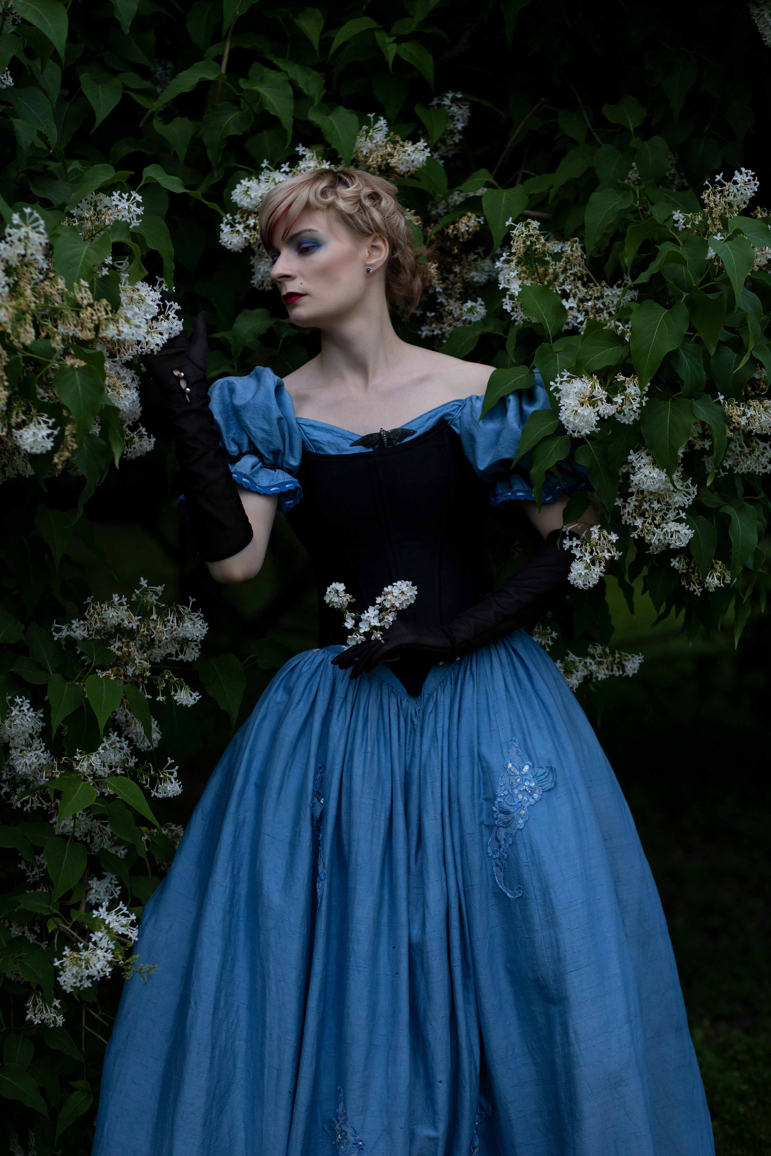 Таинственный сад. Художественная винтажная фотография