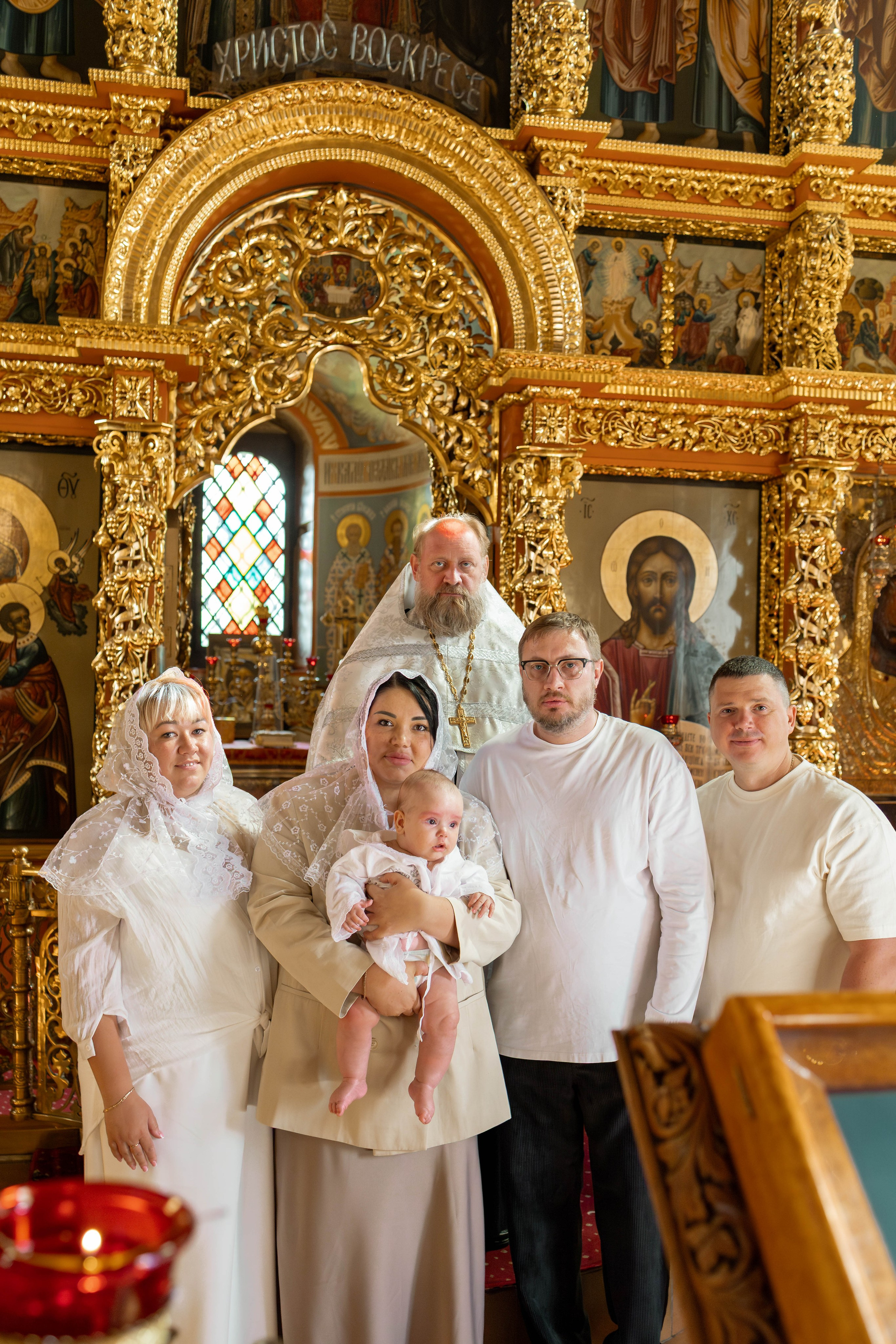 Таинство Крещения Евгения. Фотограф новорождённых Newborn Москва