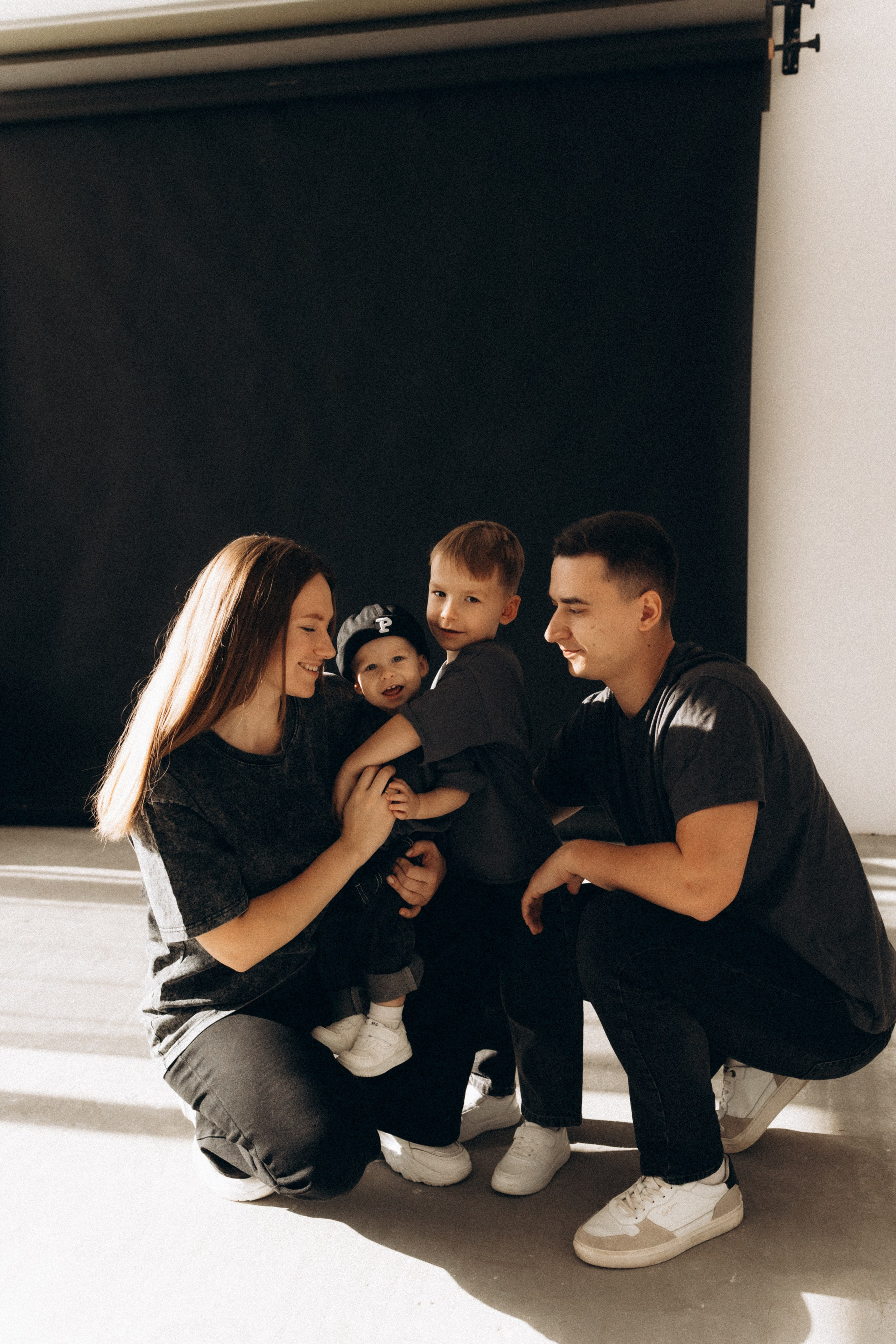 Ксюша, Саша, Тимоша и Мирон