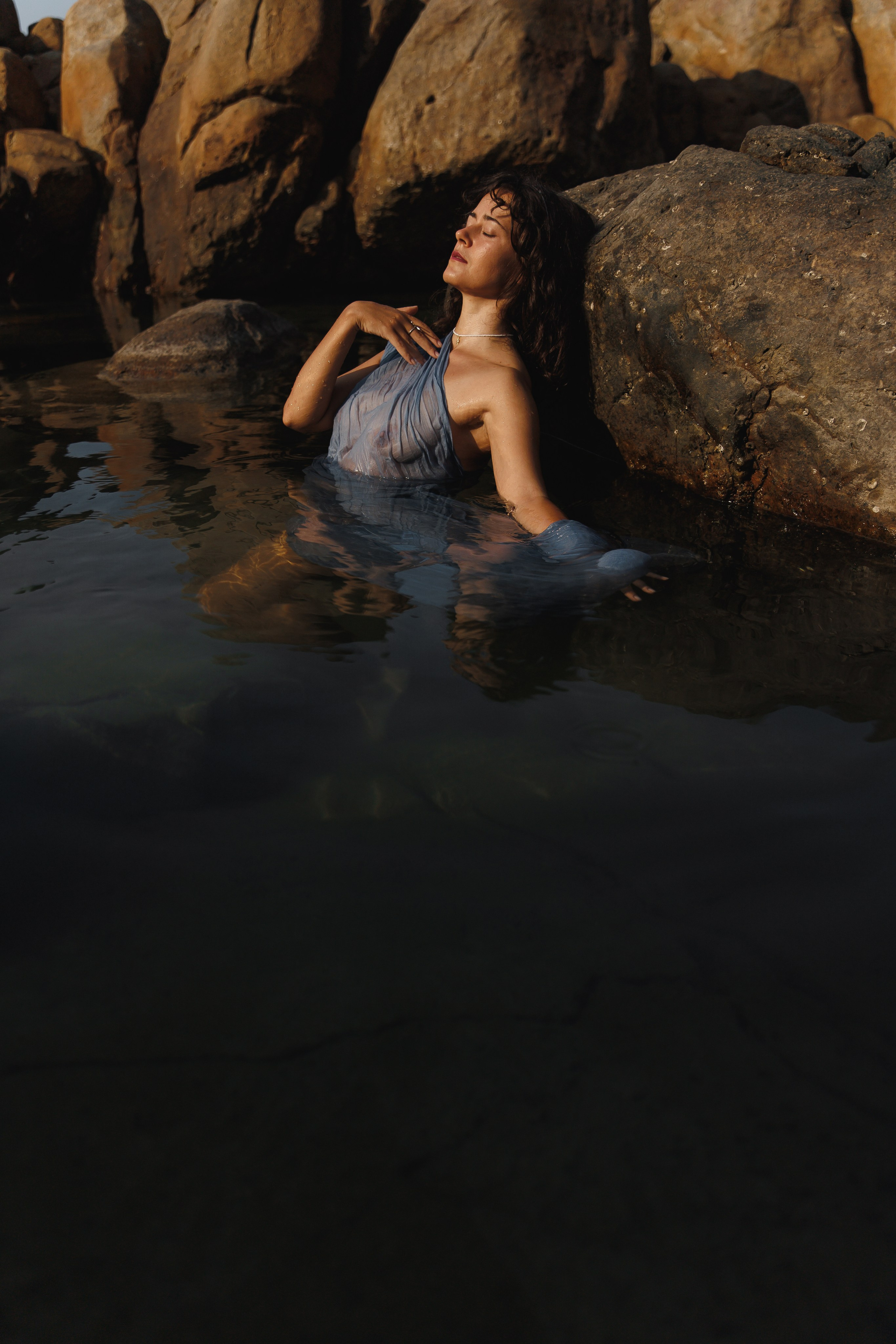 Богиня ин зе оушен. Wedding photographer in St. Petersburg, Europe and Israel Anna Agafon