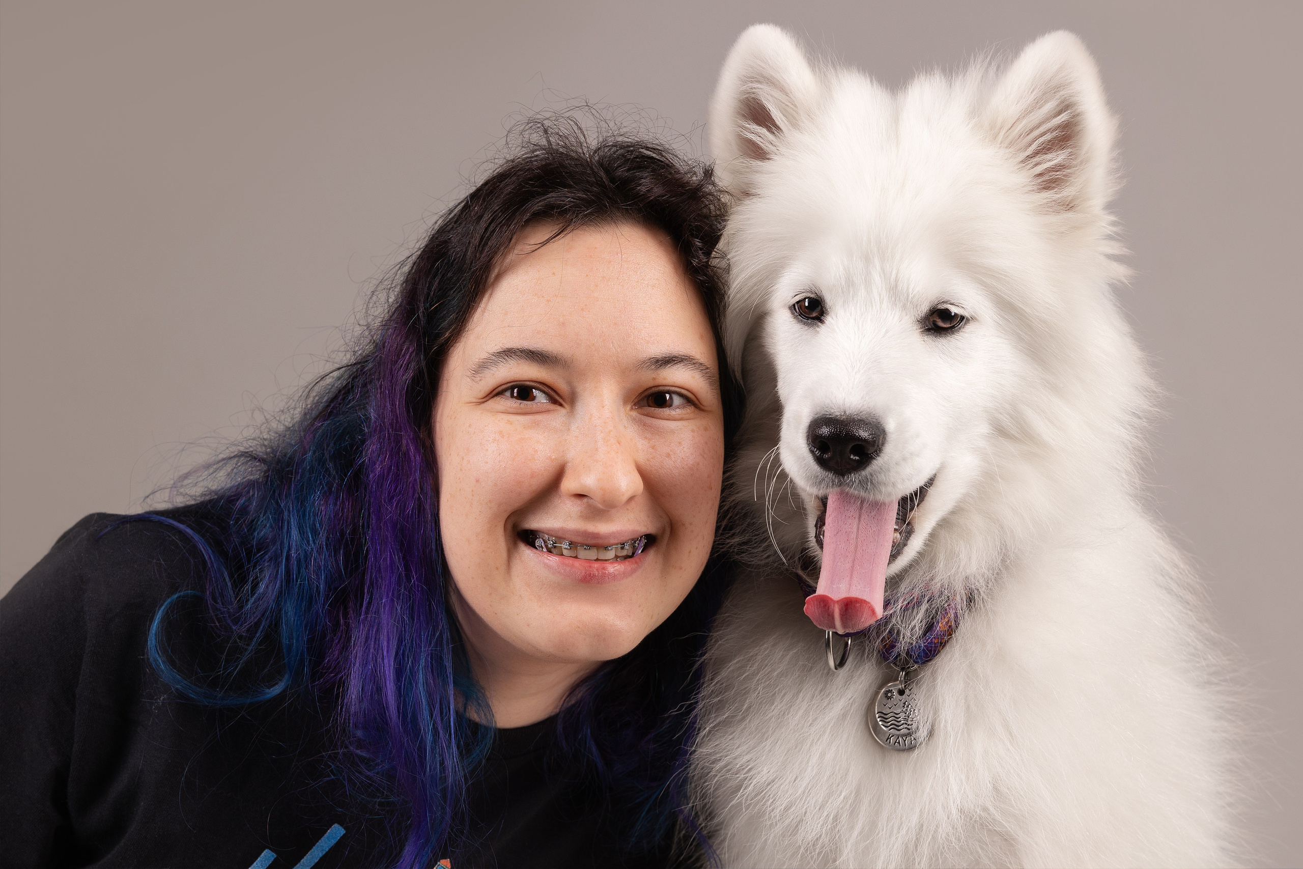 Кая и Даяна. Фотограф анималист в Москве Майорова Евгения