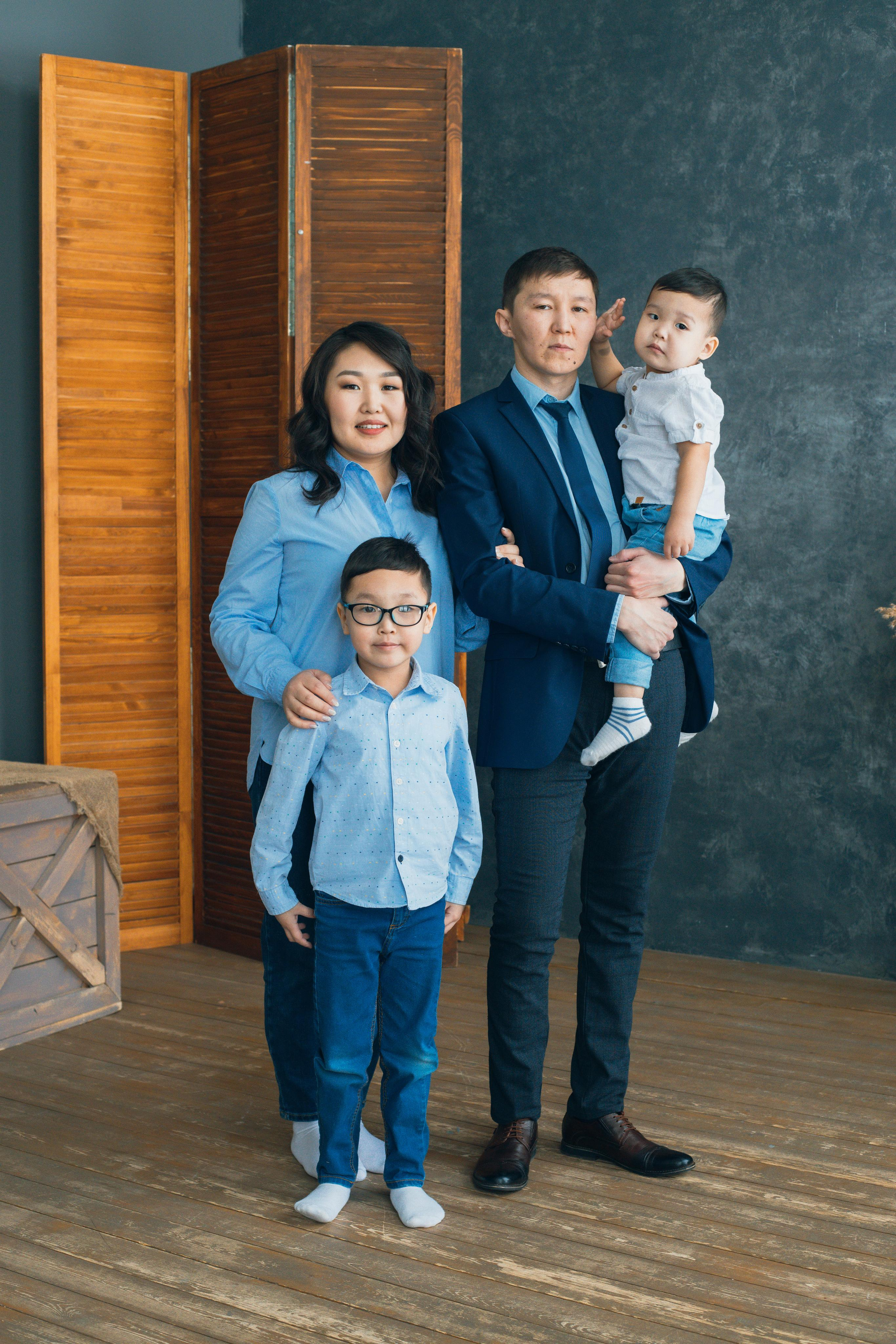 Семья Гаврильевых. Фотограф в Якутске Сулустаан Алексеев