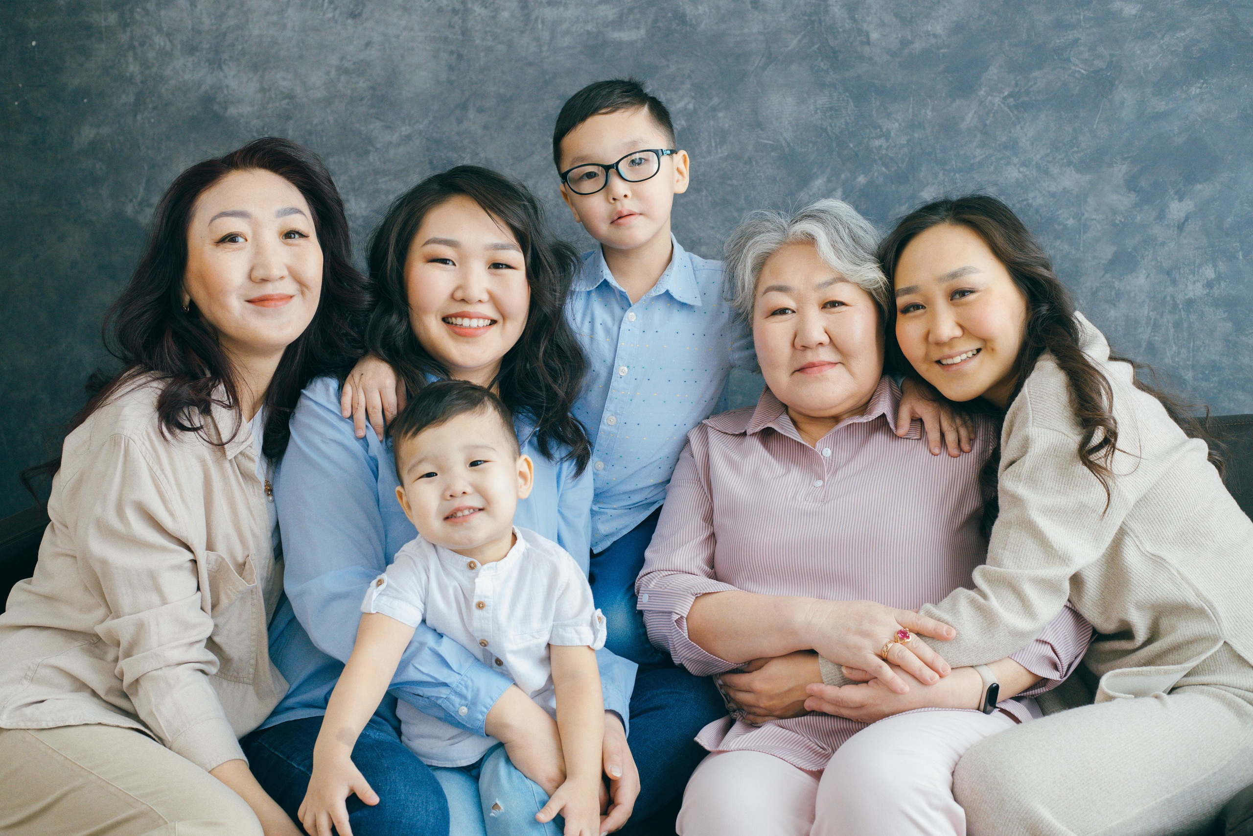 Семья Гаврильевых. Фотограф в Якутске Сулустаан Алексеев