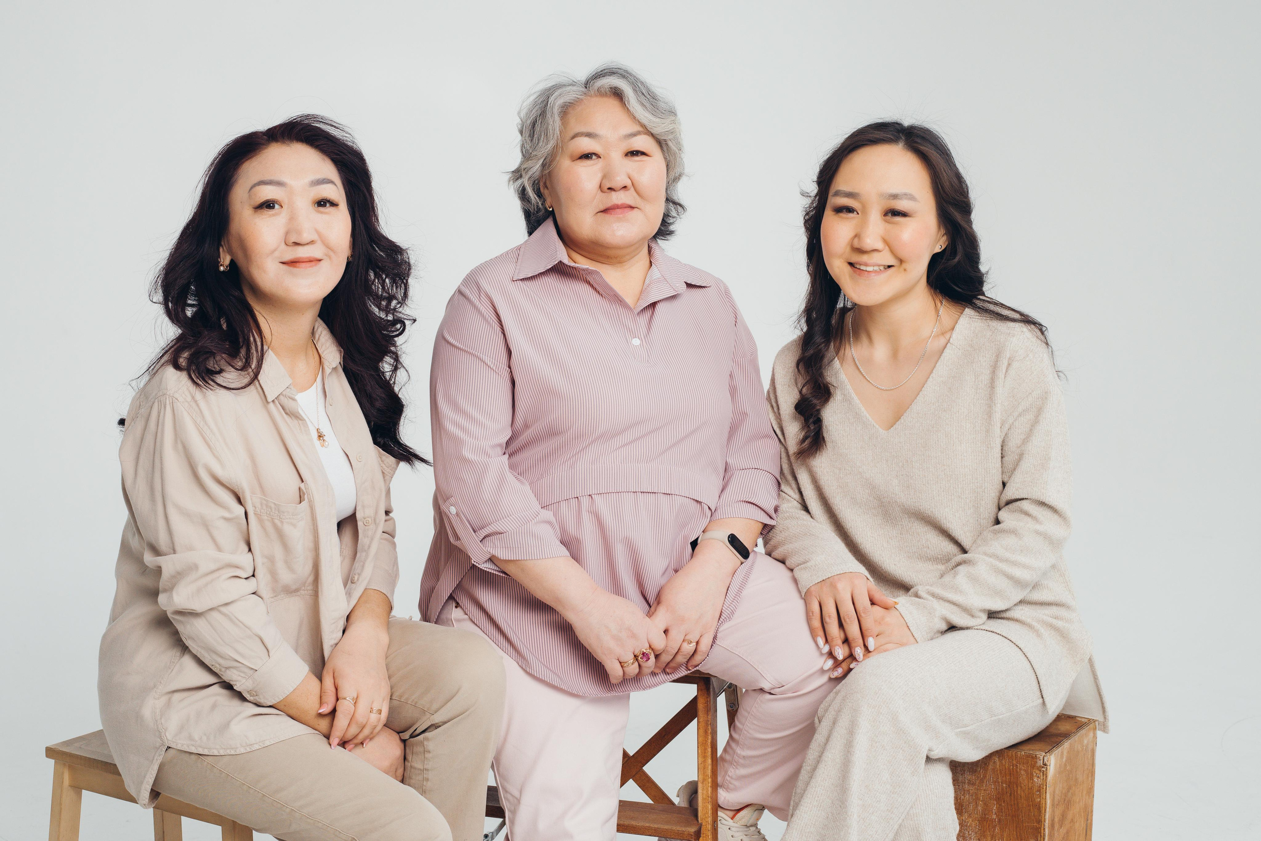 Семья Гаврильевых. Фотограф в Якутске Сулустаан Алексеев