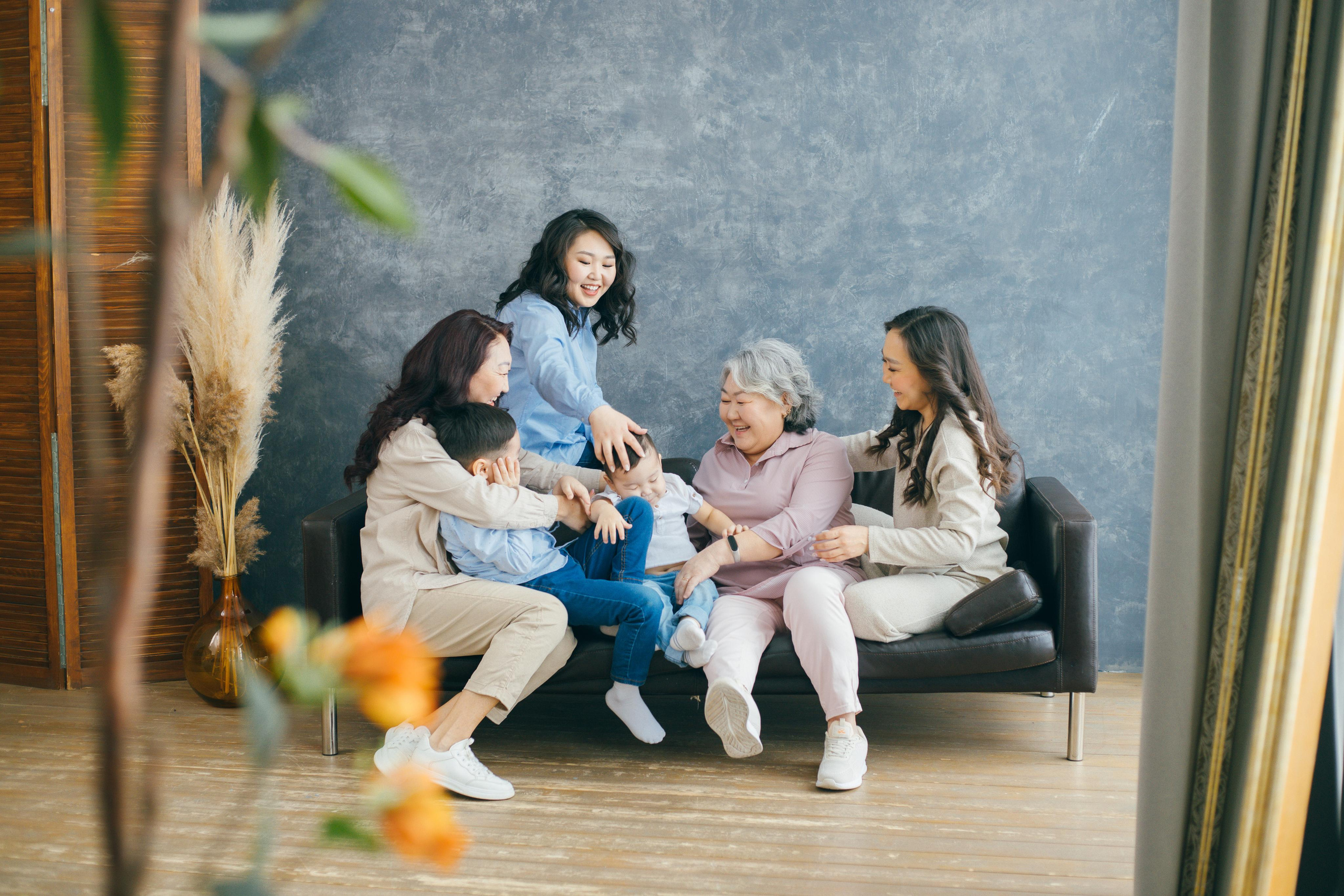 Семья Гаврильевых. Фотограф в Якутске Сулустаан Алексеев