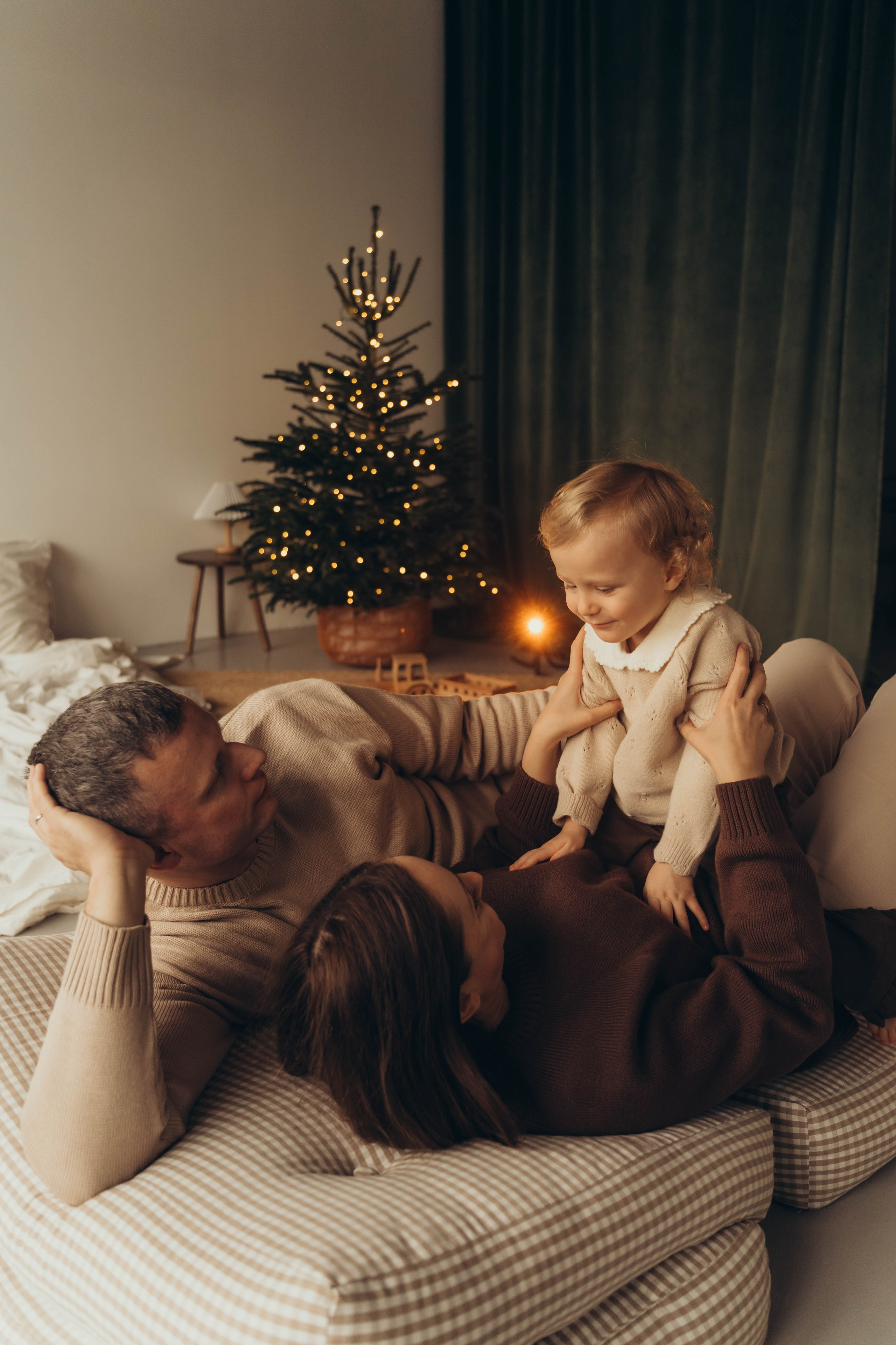 Екатерина, Николай и малышка Аня