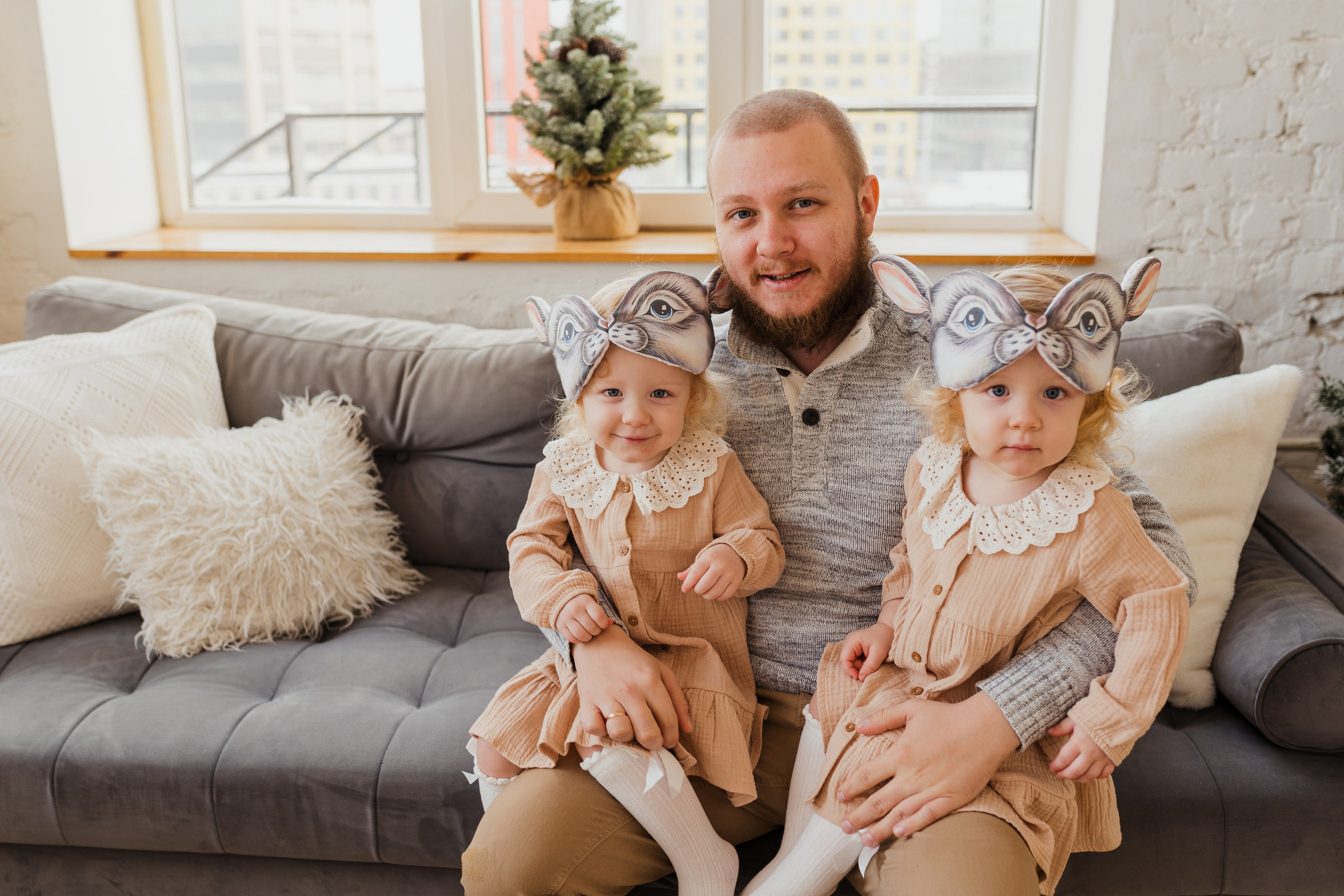 Марина, Саша, Вера и Саша в LuckyLoft. Свадебный фотограф в Москве Анна Полушина